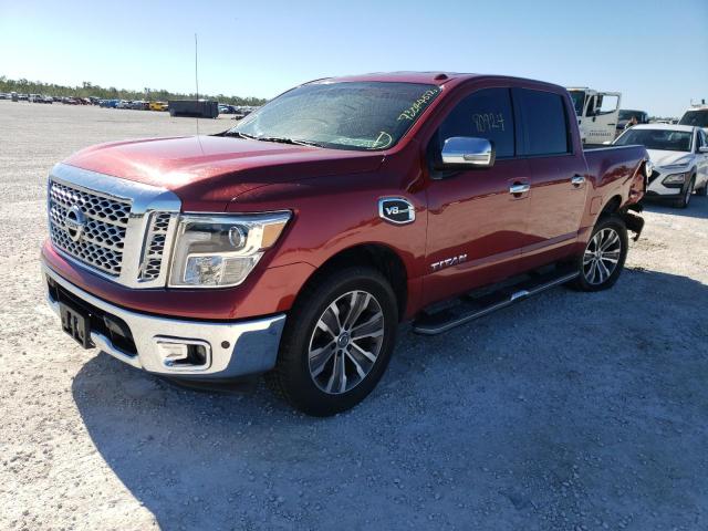 NISSAN TITAN SV 2017 1n6aa1e60hn533448