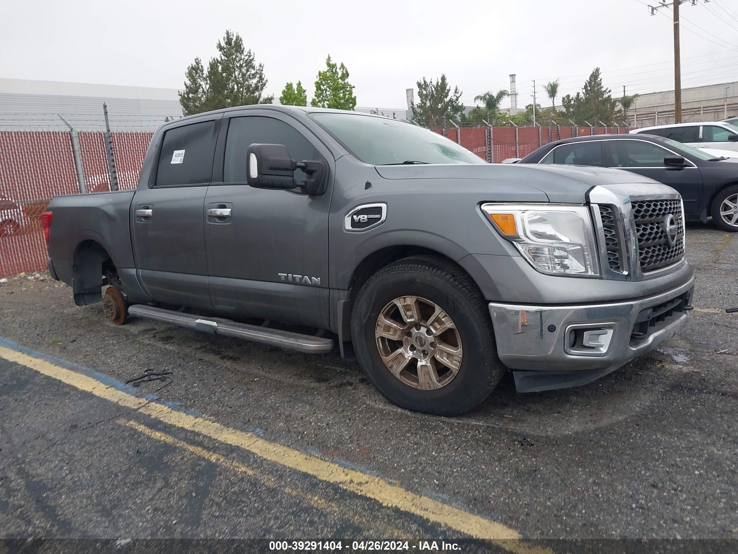 NISSAN TITAN 2017 1n6aa1e60hn539668