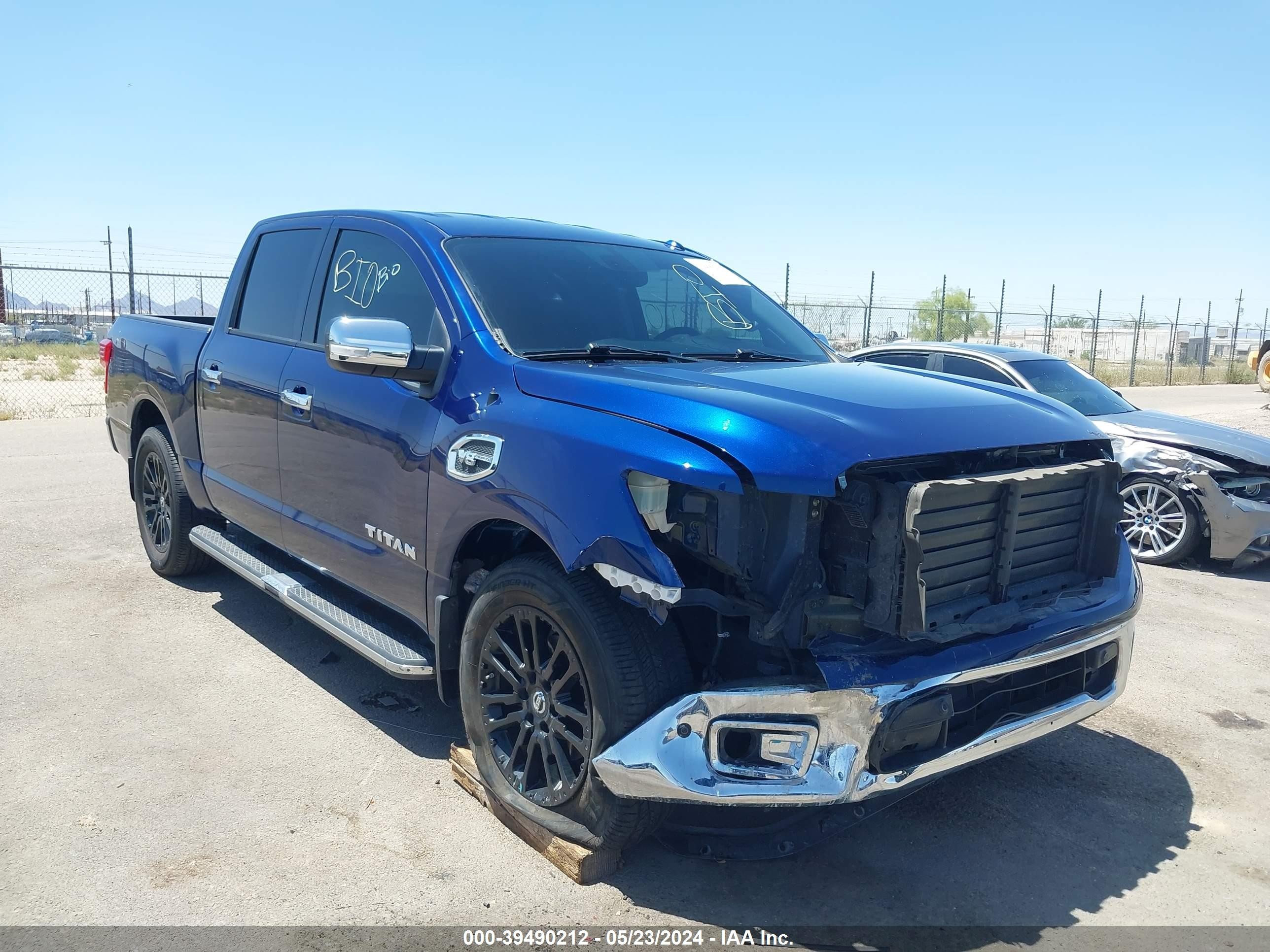 NISSAN TITAN 2017 1n6aa1e64hn502137