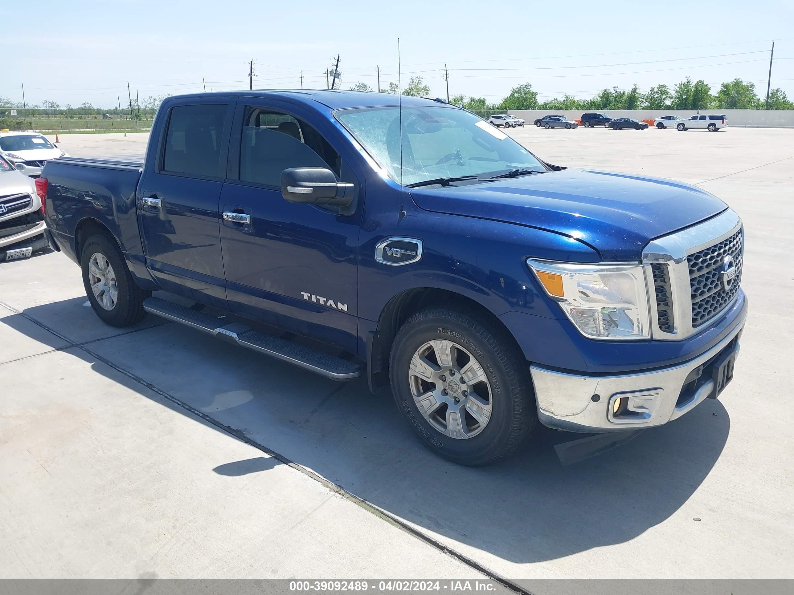 NISSAN TITAN 2017 1n6aa1e64hn533694