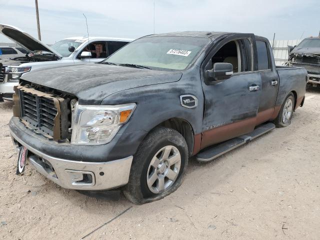 NISSAN TITAN SV 2017 1n6aa1e65hn571595