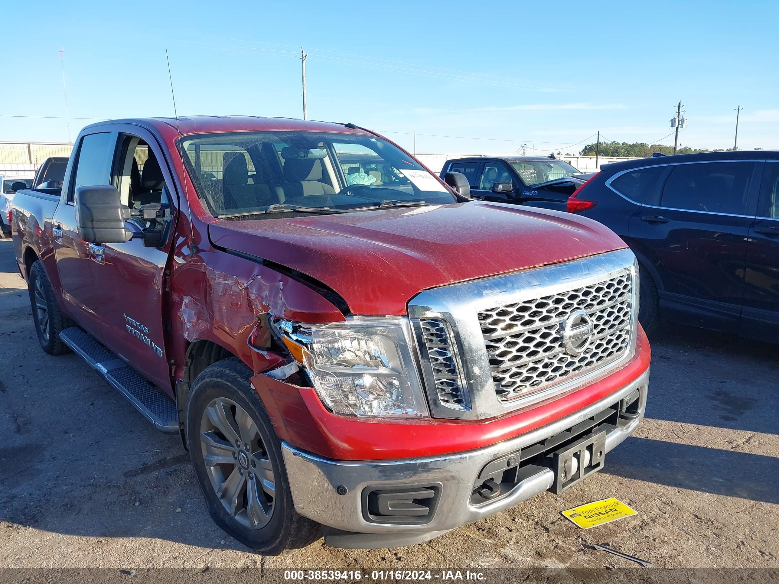 NISSAN TITAN 2019 1n6aa1e67kn501720