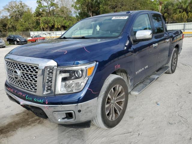 NISSAN TITAN PLAT 2019 1n6aa1e67kn504536