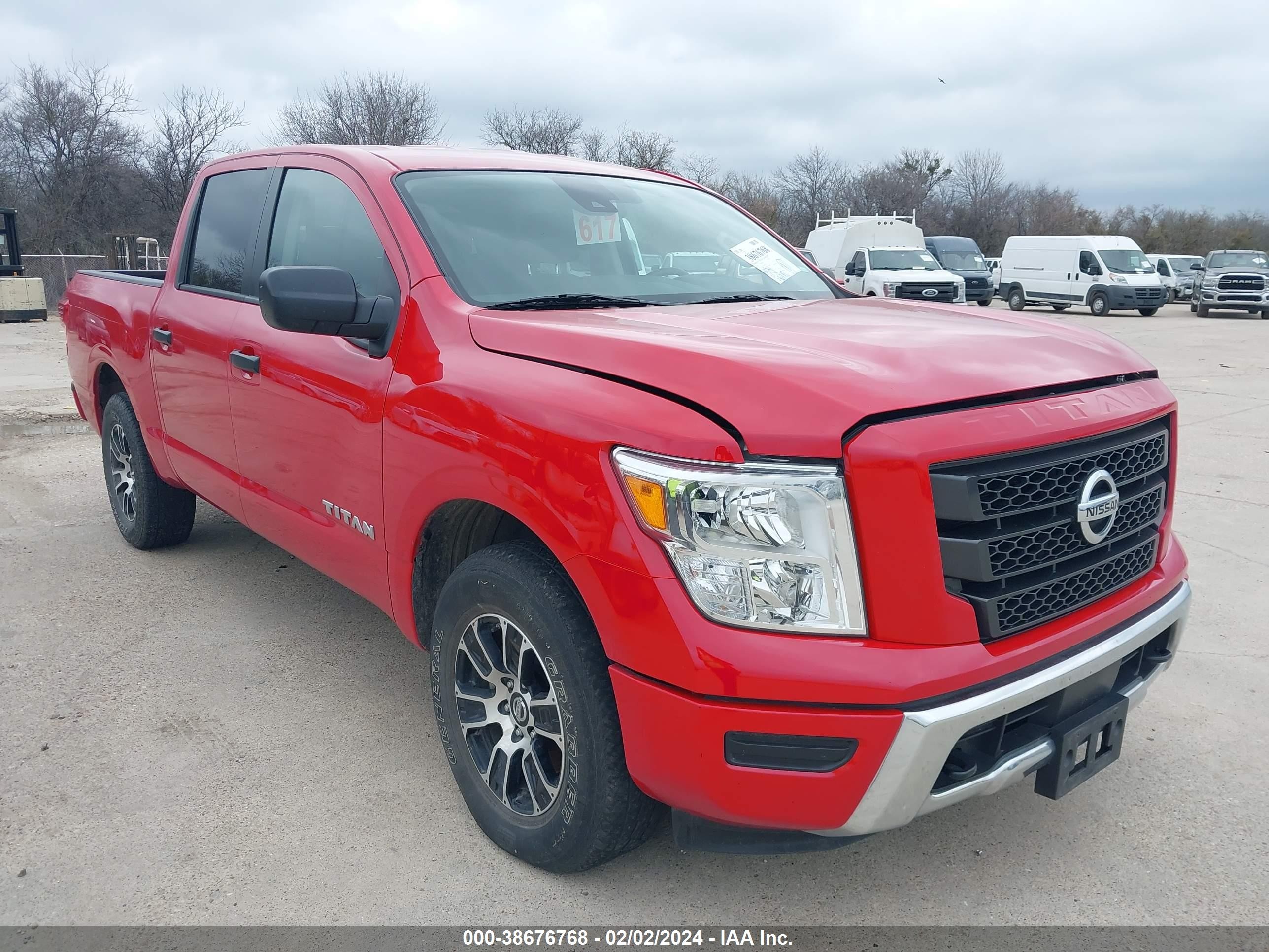 NISSAN TITAN 2022 1n6aa1ec4nn105318