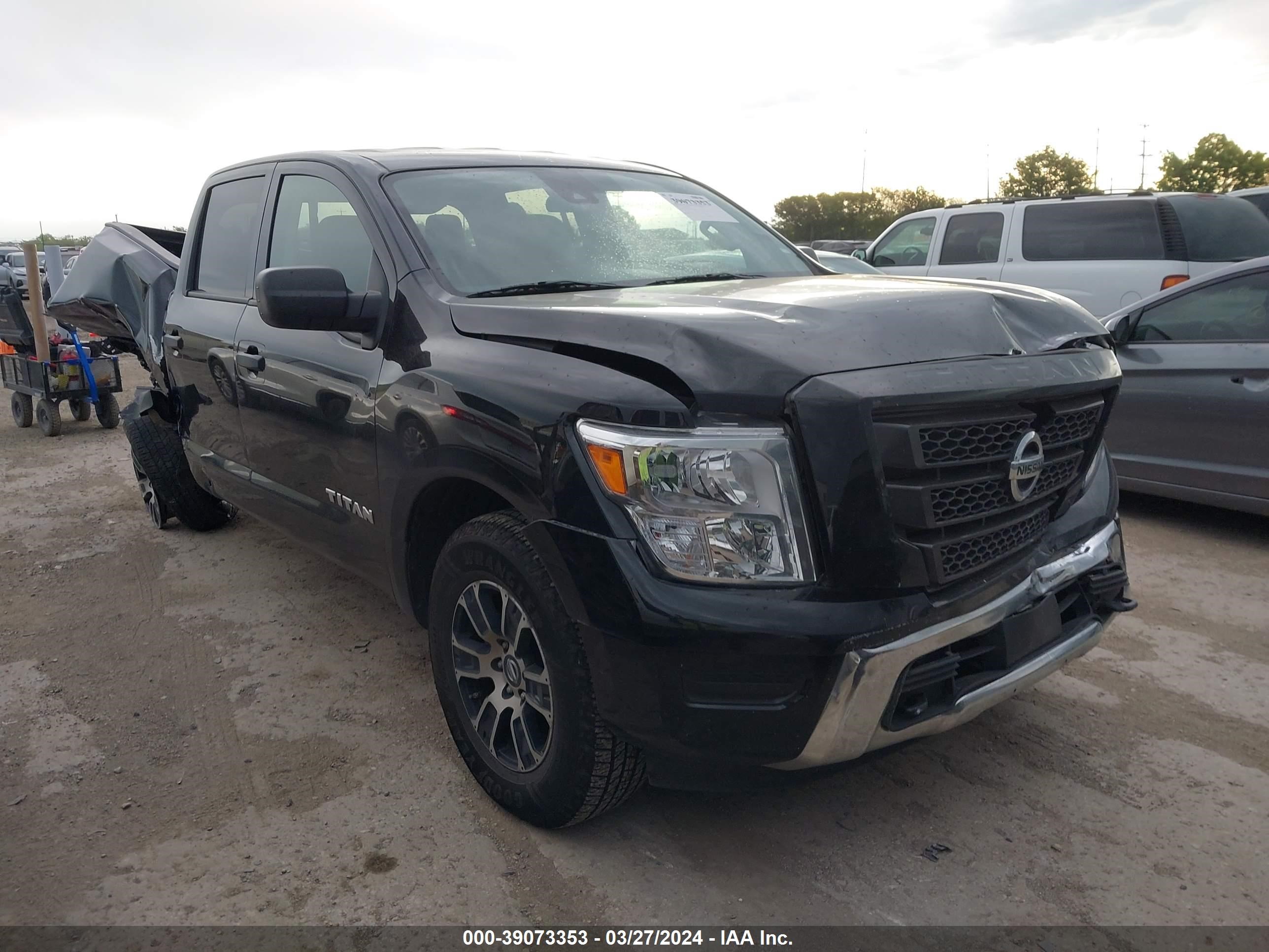 NISSAN TITAN 2022 1n6aa1ec8nn105452