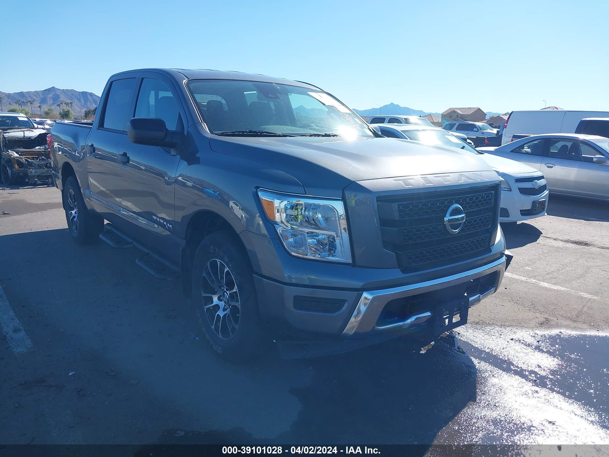 NISSAN TITAN 2022 1n6aa1ec9nn107646