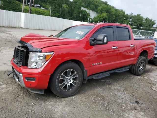 NISSAN TITAN SV 2021 1n6aa1ed0mn504380