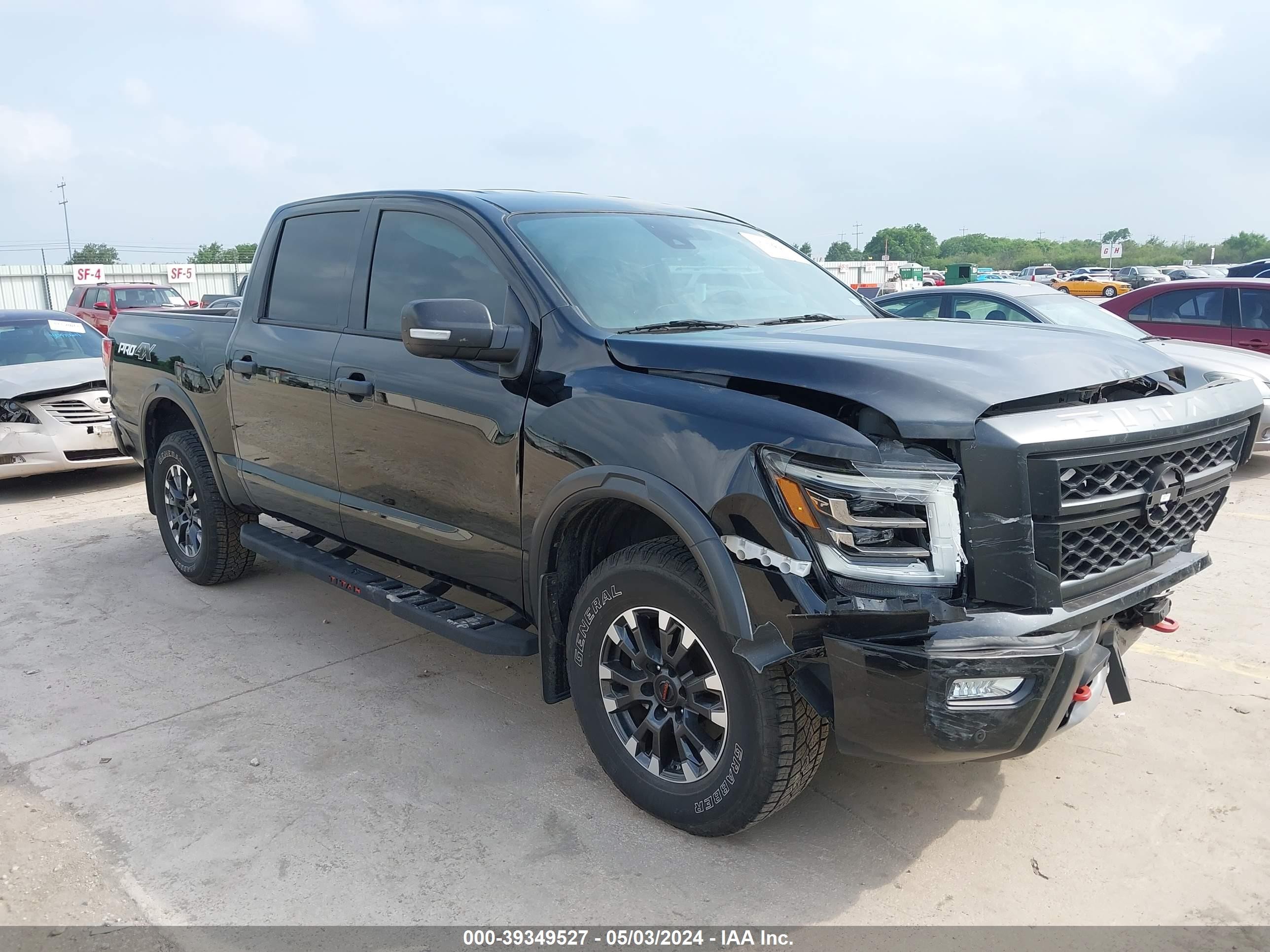 NISSAN TITAN 2022 1n6aa1ed0nn105048