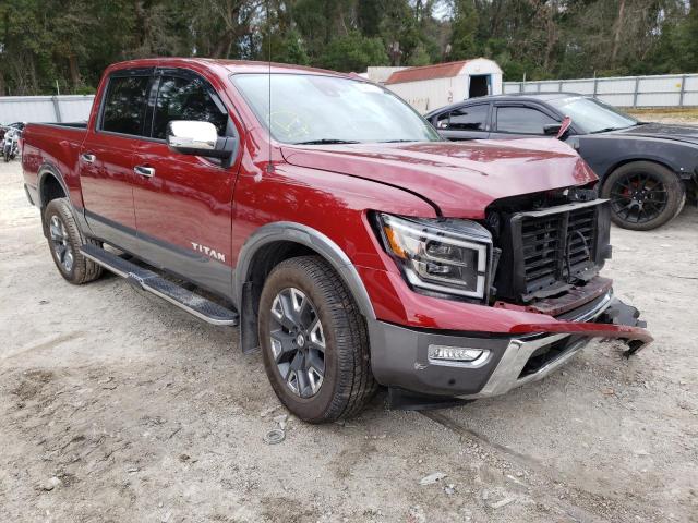 NISSAN TITAN SV 2021 1n6aa1ed3mn512683