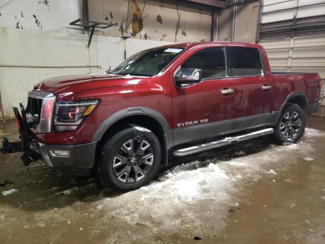 NISSAN TITAN SV 2020 1n6aa1ed5ln502882