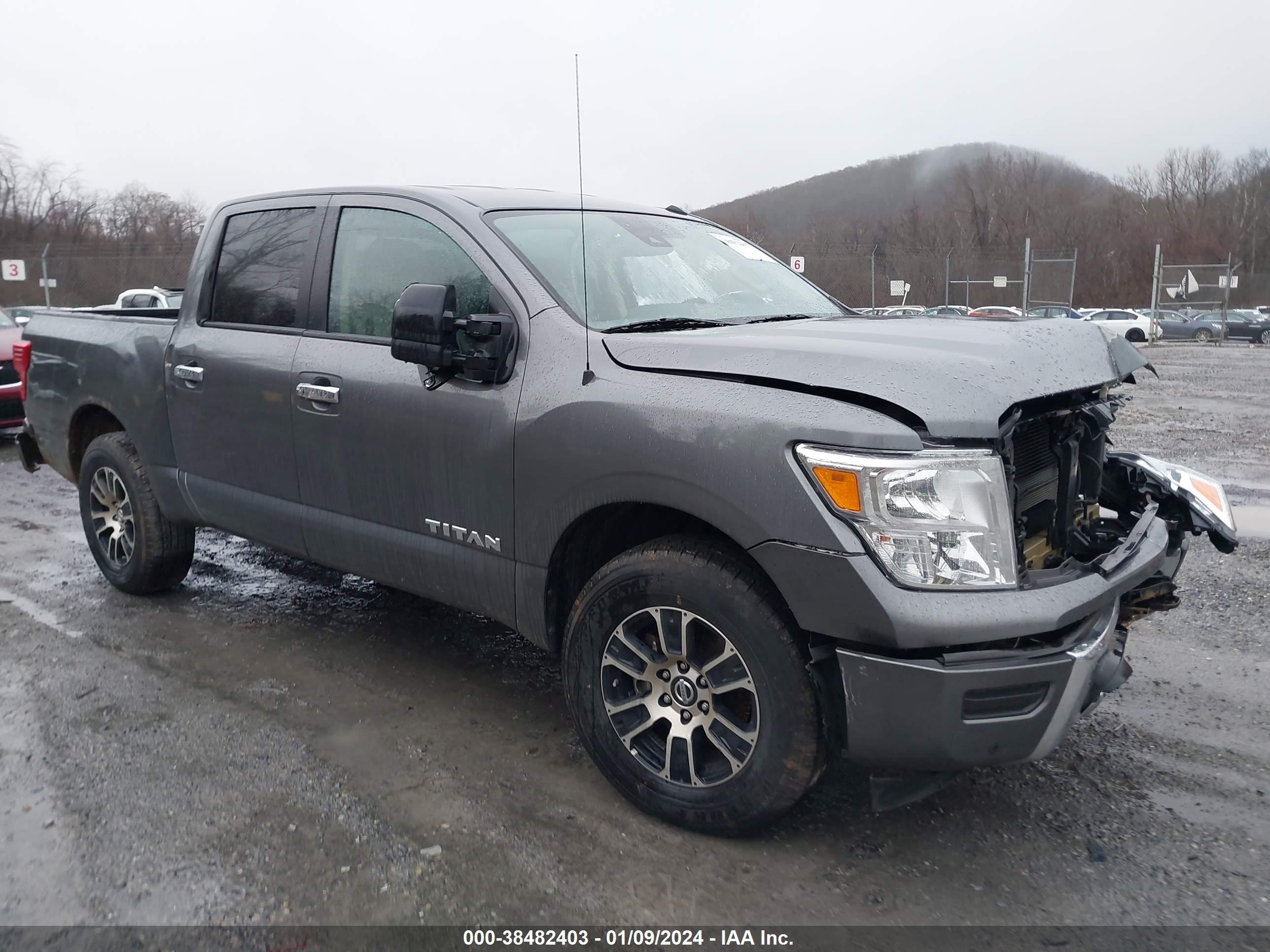 NISSAN TITAN 2021 1n6aa1ed7mn523492