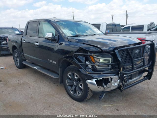 NISSAN TITAN SV 2022 1n6aa1ed8nn100101