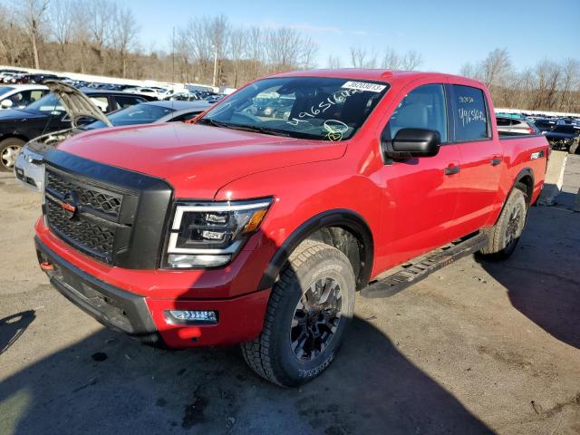 NISSAN TITAN SV 2021 1n6aa1edxmn507013