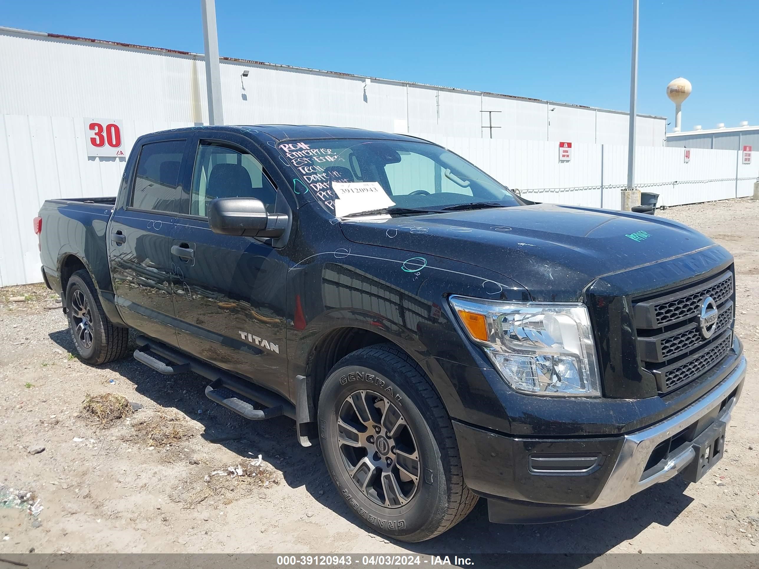 NISSAN TITAN 2022 1n6aa1ee2nn106369