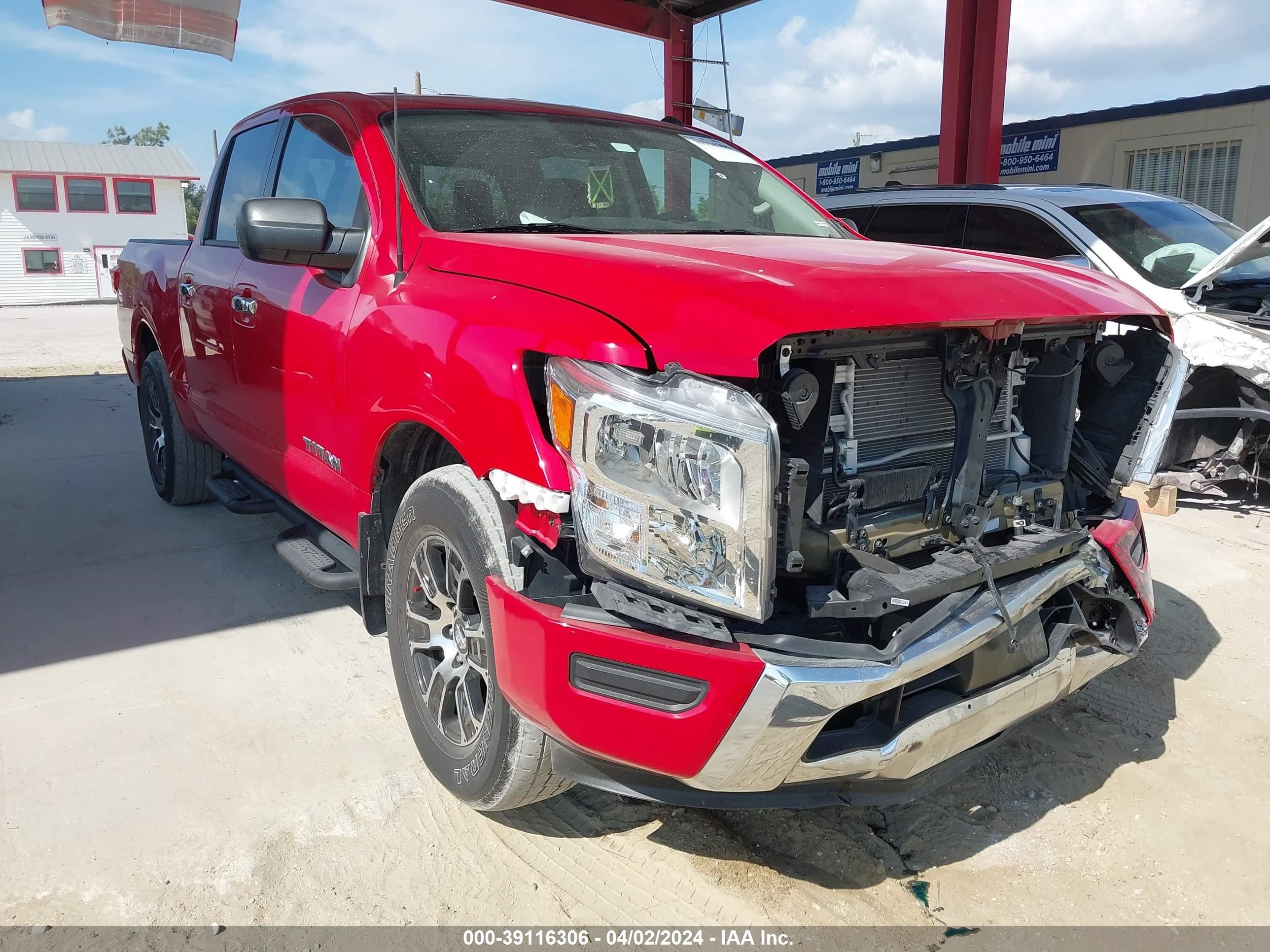 NISSAN TITAN 2021 1n6aa1ee3mn530304