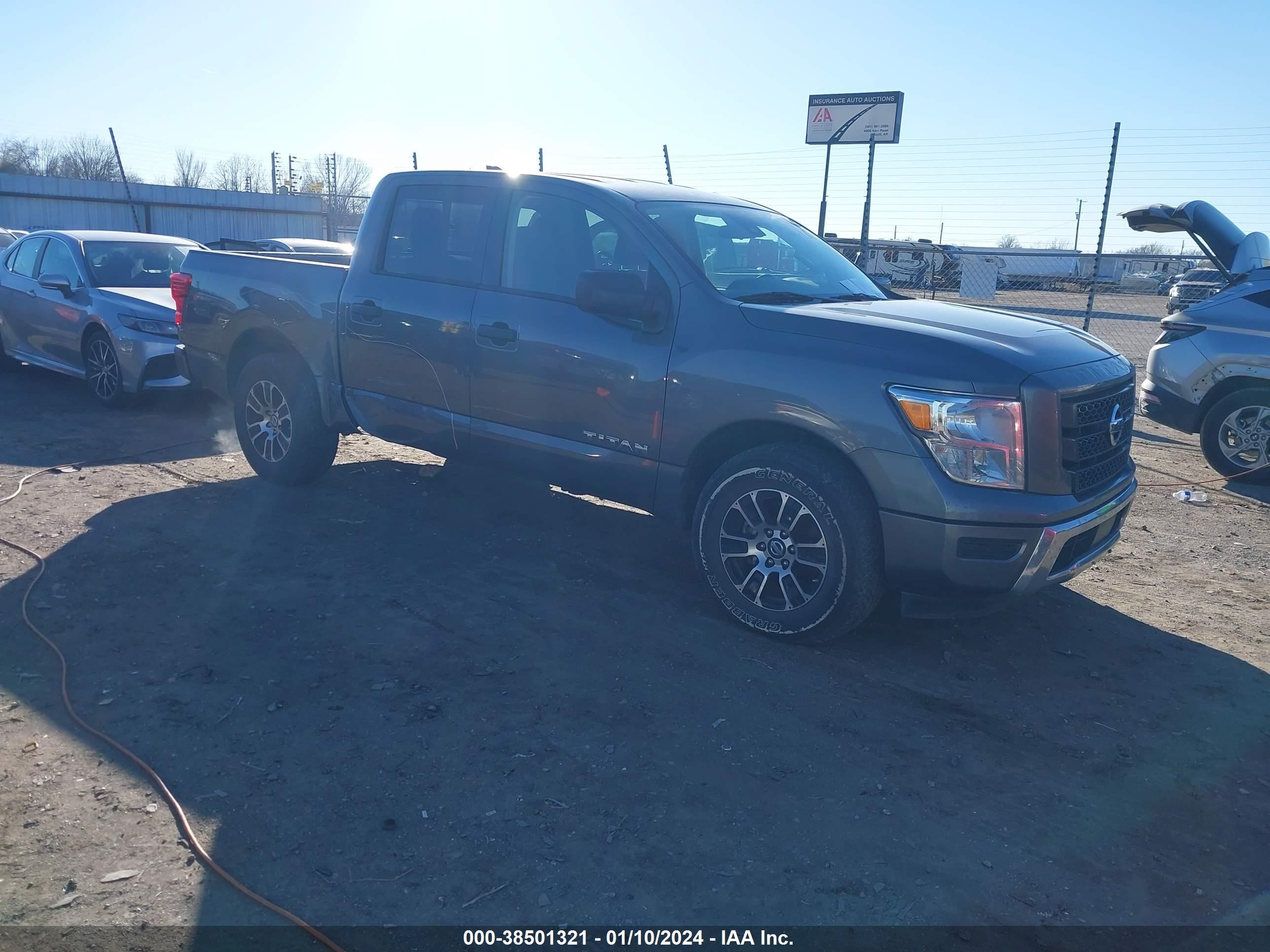 NISSAN TITAN 2022 1n6aa1ee3nn104680