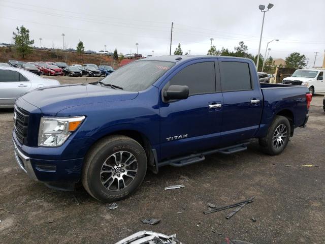 NISSAN TITAN S 2021 1n6aa1ee5mn503699