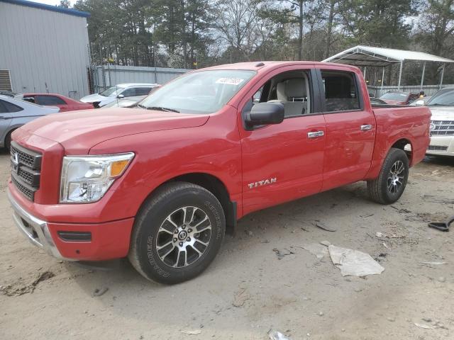 NISSAN TITAN SV 2021 1n6aa1ef1mn501585