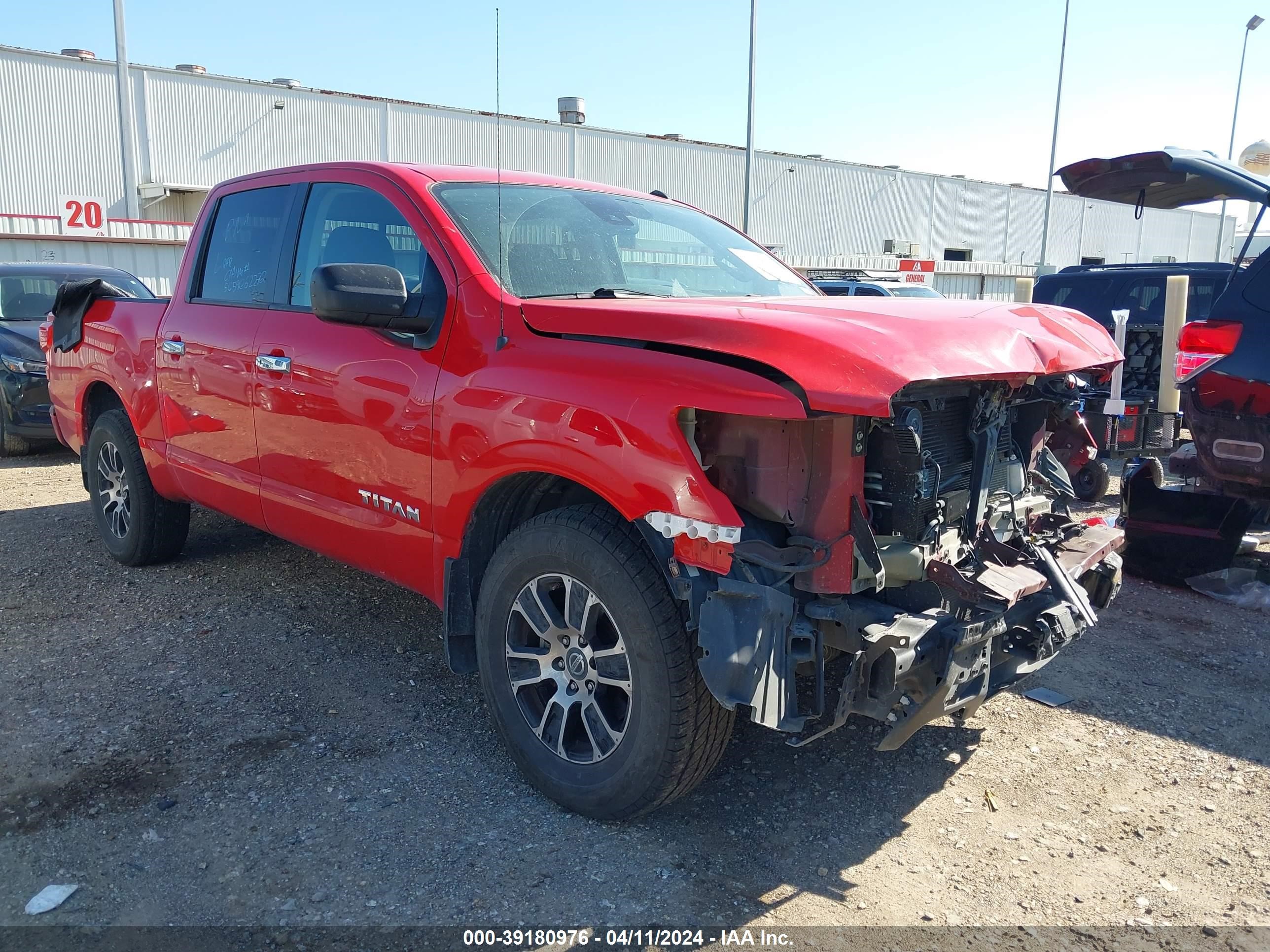 NISSAN TITAN 2021 1n6aa1ef5mn508037