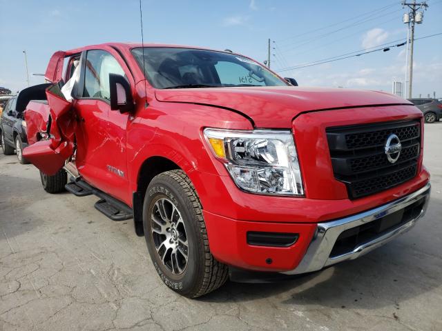 NISSAN TITAN SV 2021 1n6aa1ef6mn509598