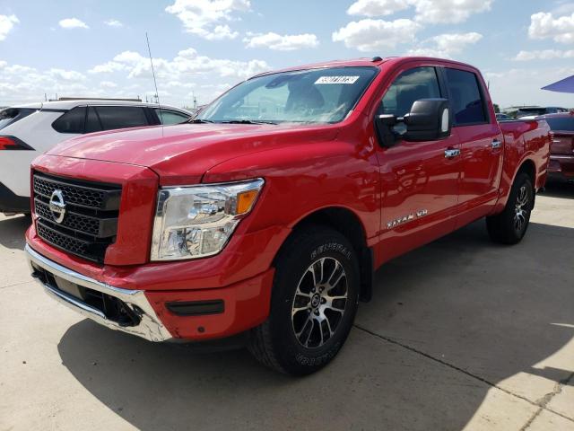 NISSAN TITAN SV 2020 1n6aa1ef8ln507236