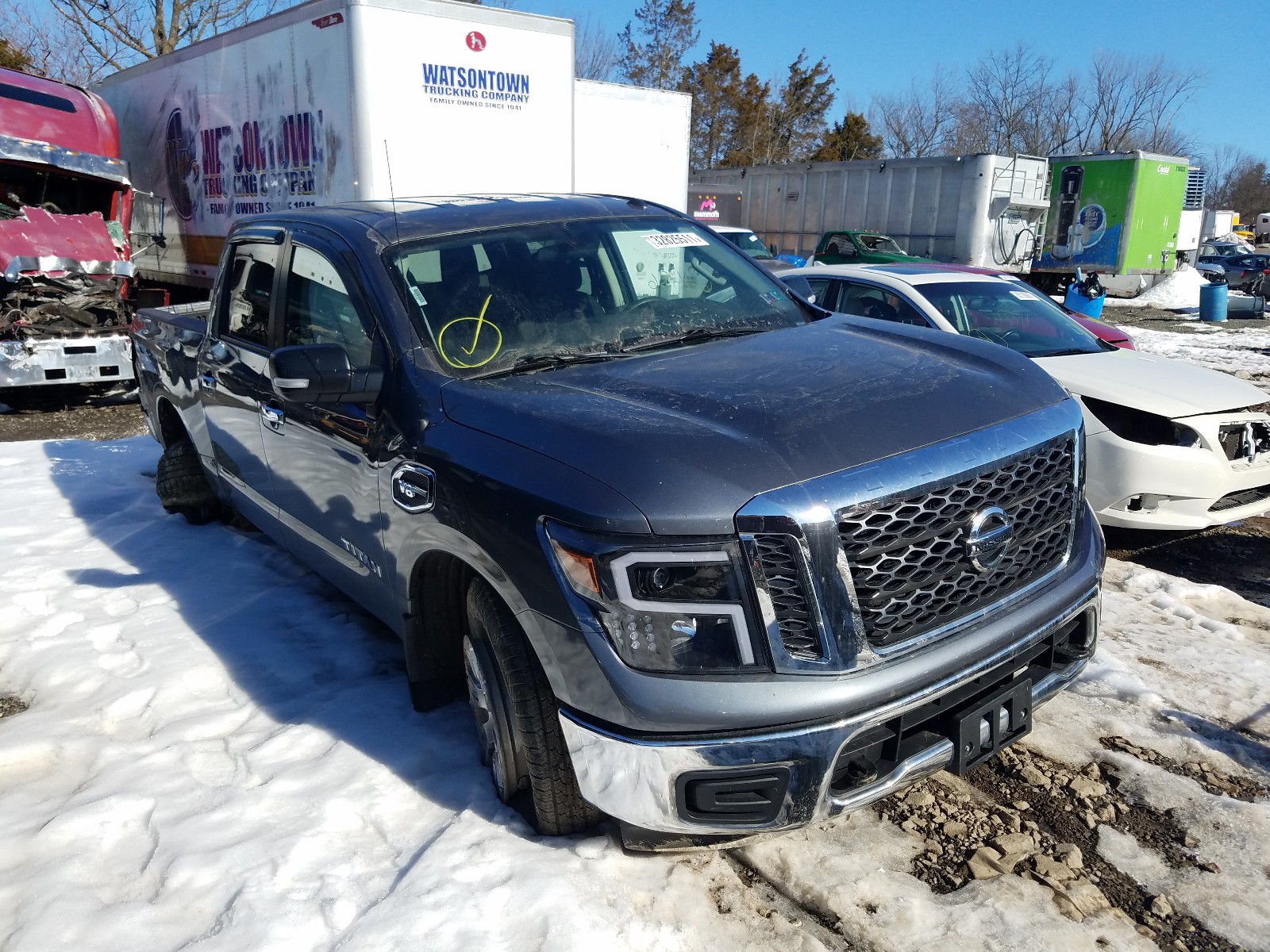 NISSAN TITAN S 2017 1n6aa1ej5hn561203