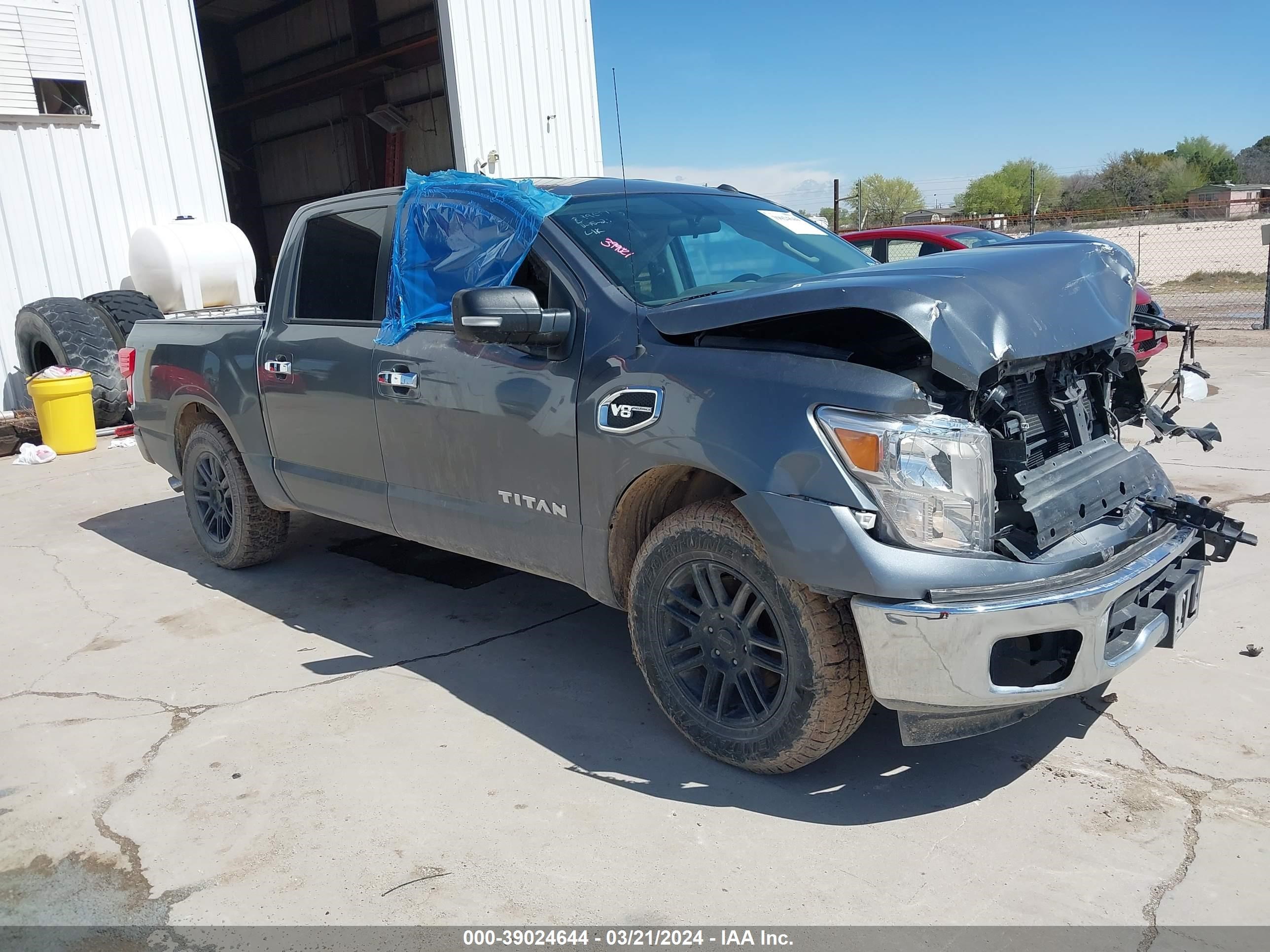 NISSAN TITAN 2017 1n6aa1ek0hn504223