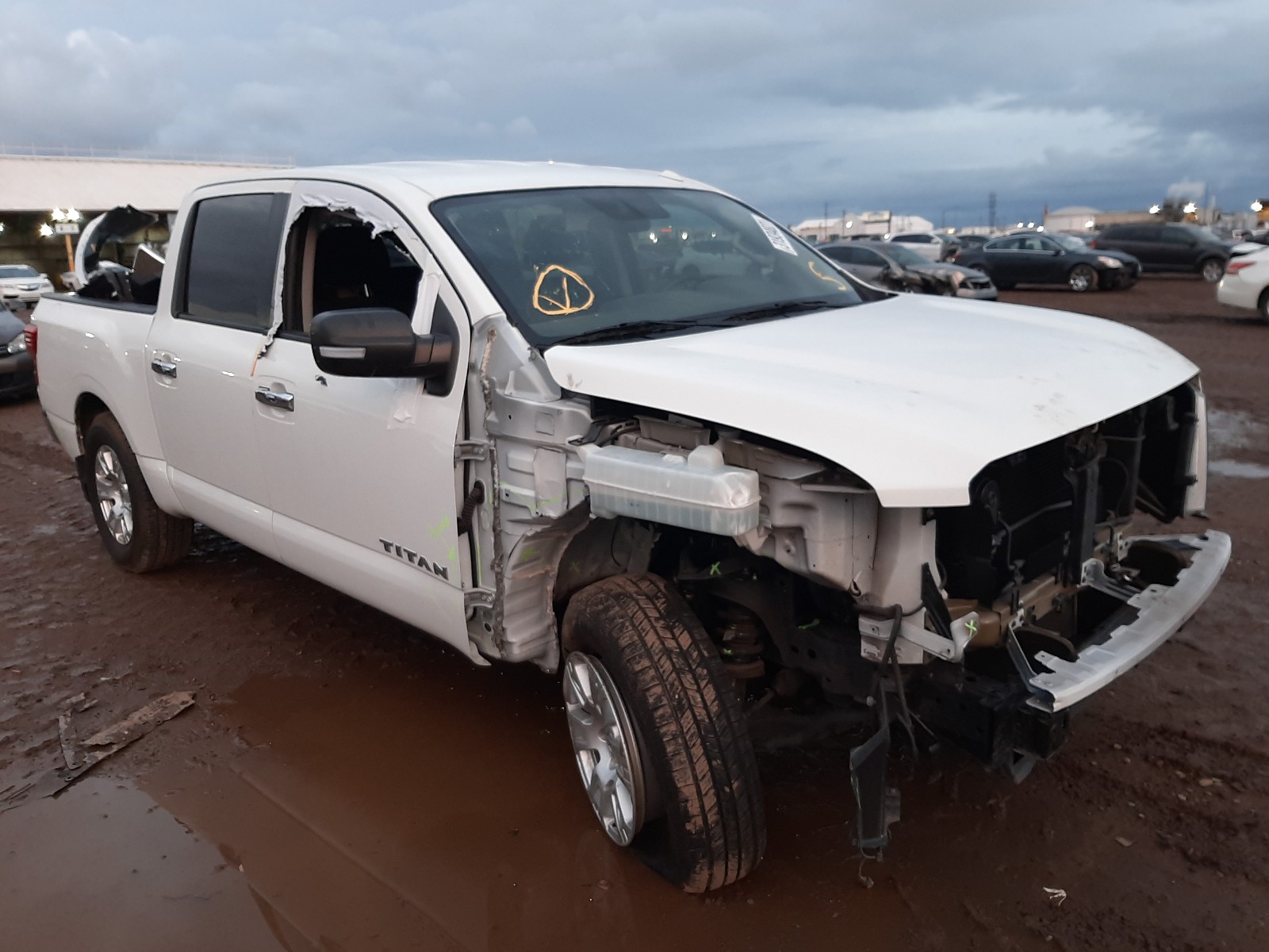 NISSAN TITAN S 2017 1n6aa1ek1hn528451