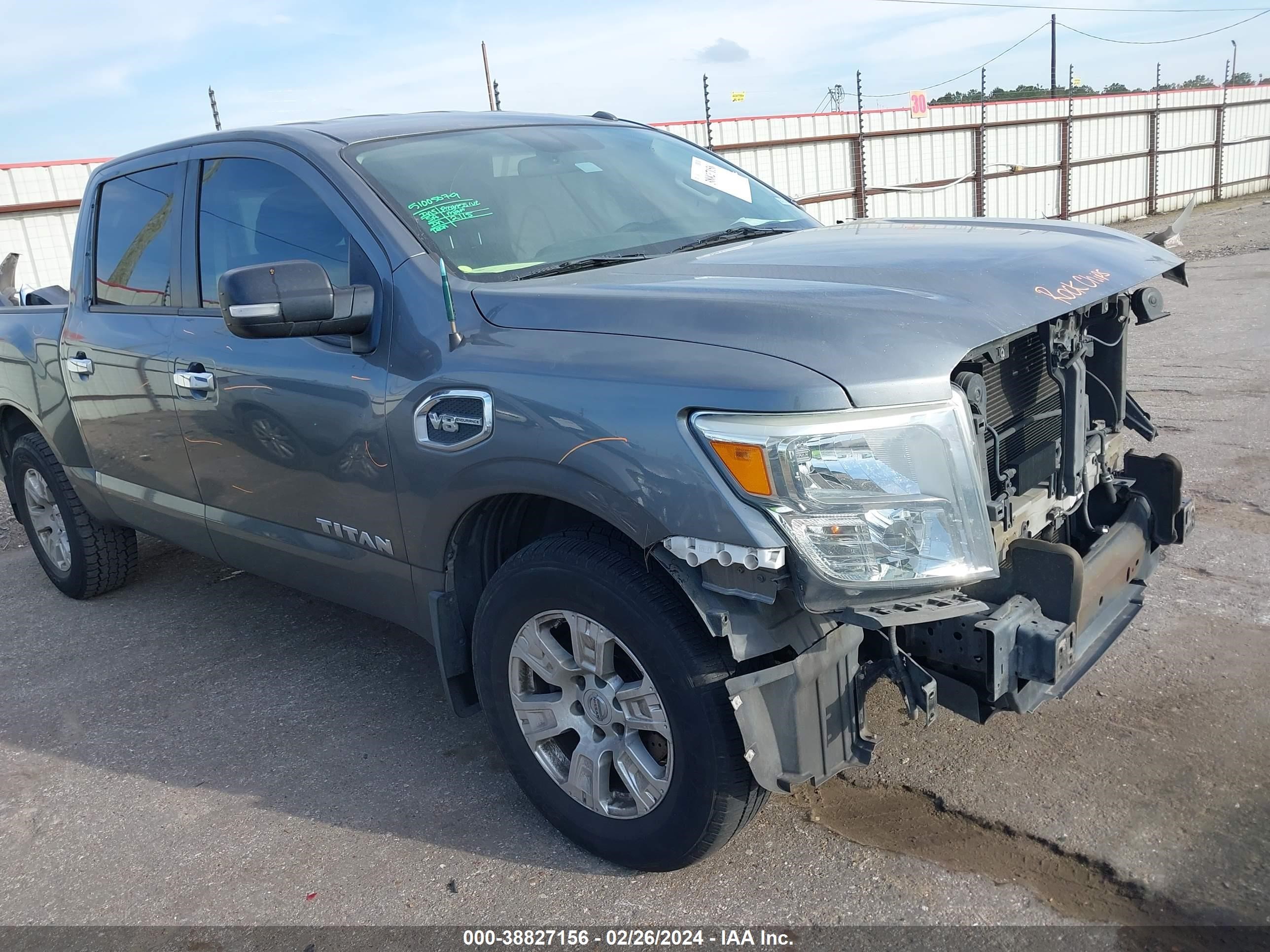 NISSAN TITAN 2017 1n6aa1ek5hn522264