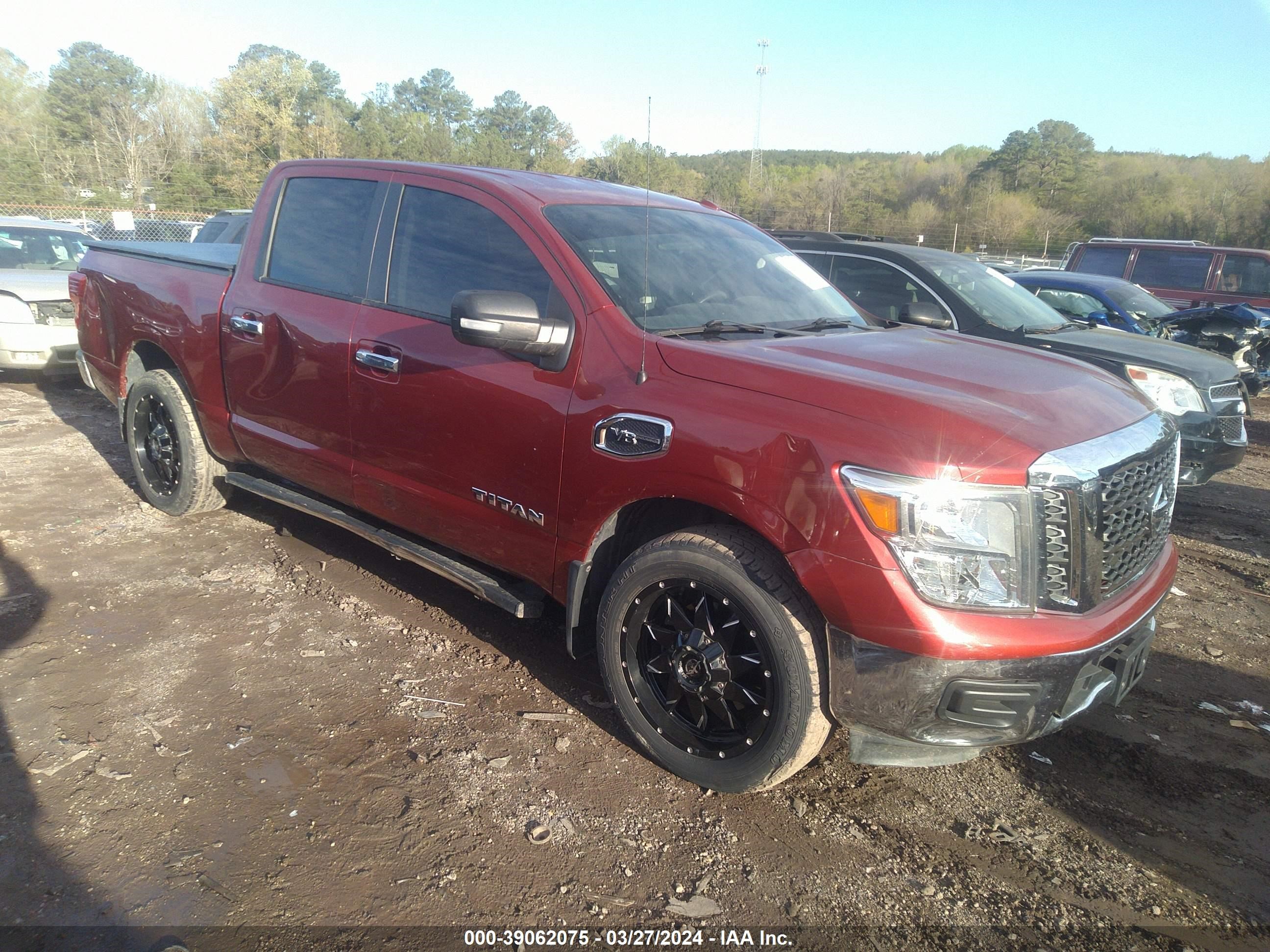 NISSAN TITAN 2017 1n6aa1ek5hn529621