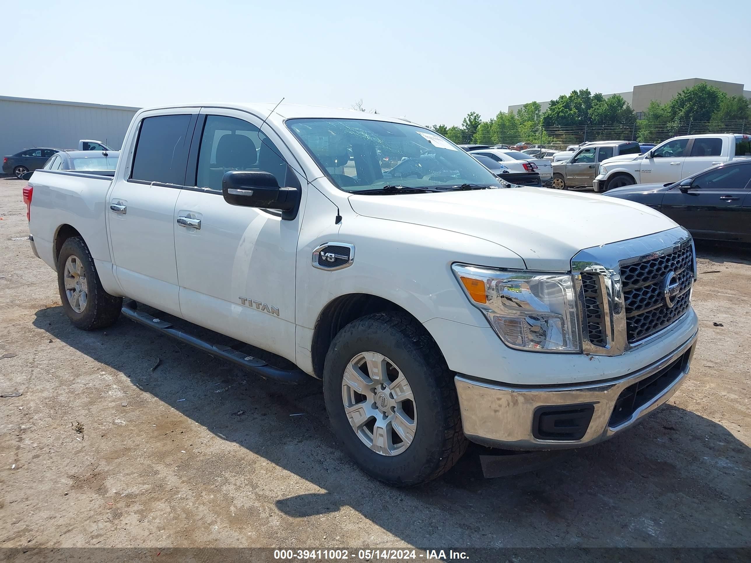 NISSAN TITAN 2017 1n6aa1ek6hn542300