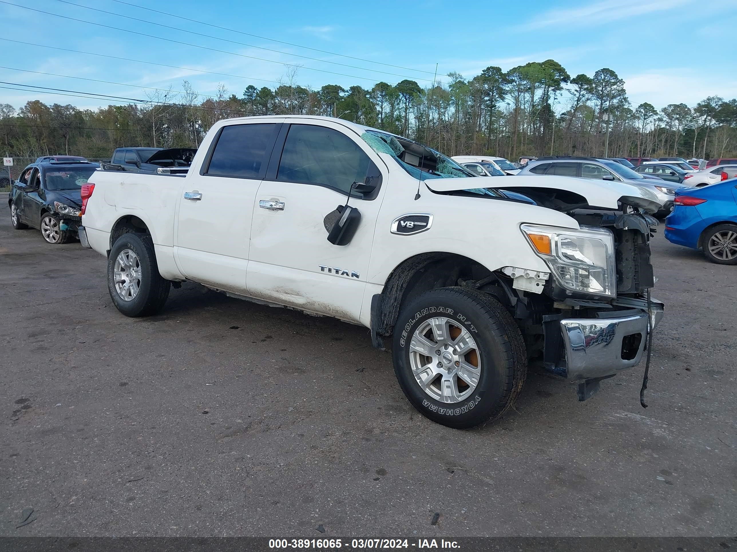 NISSAN TITAN 2017 1n6aa1ek8hn561611