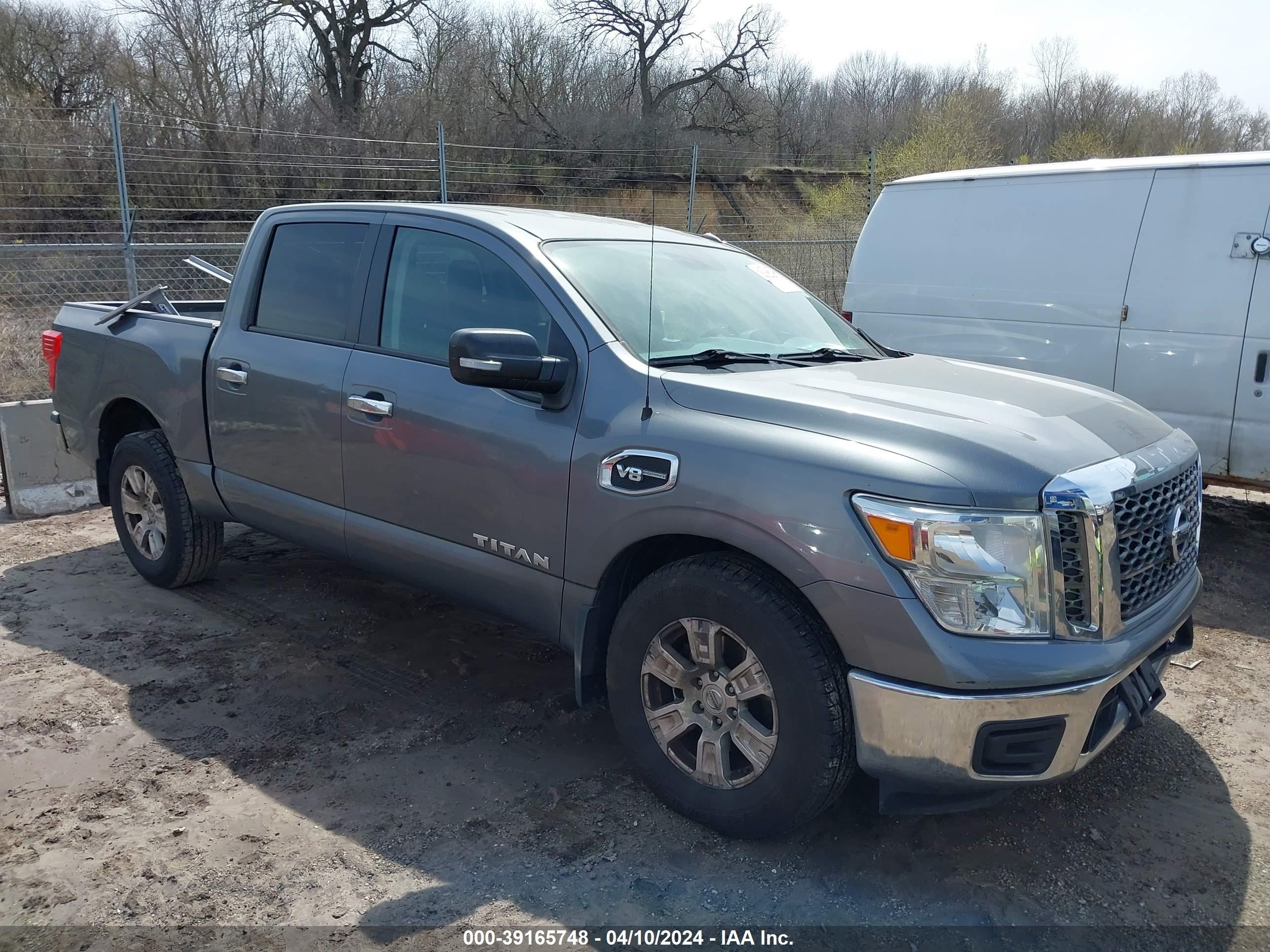 NISSAN TITAN 2017 1n6aa1ekxhn518288