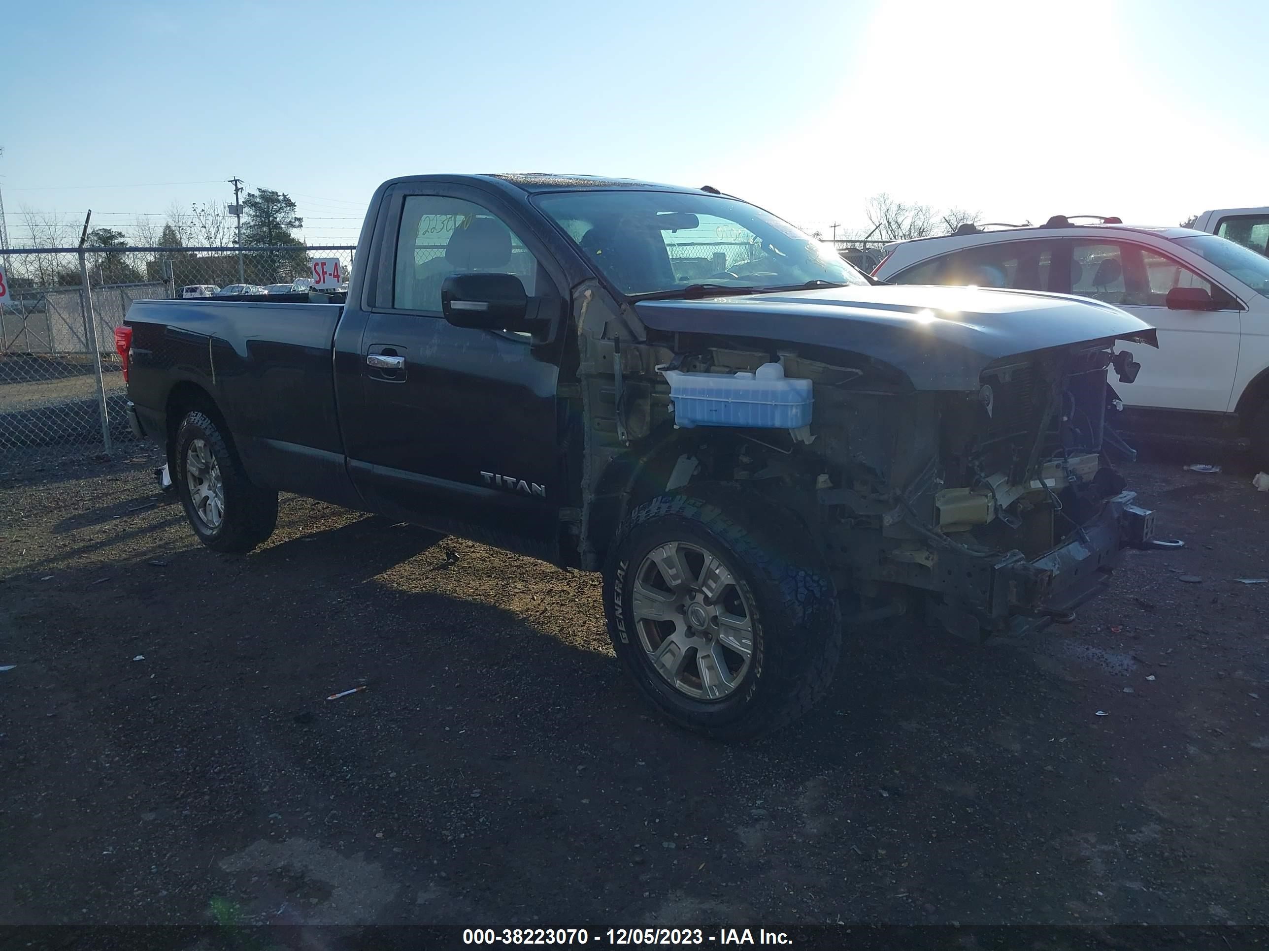 NISSAN TITAN 2017 1n6aa1r86hn547849