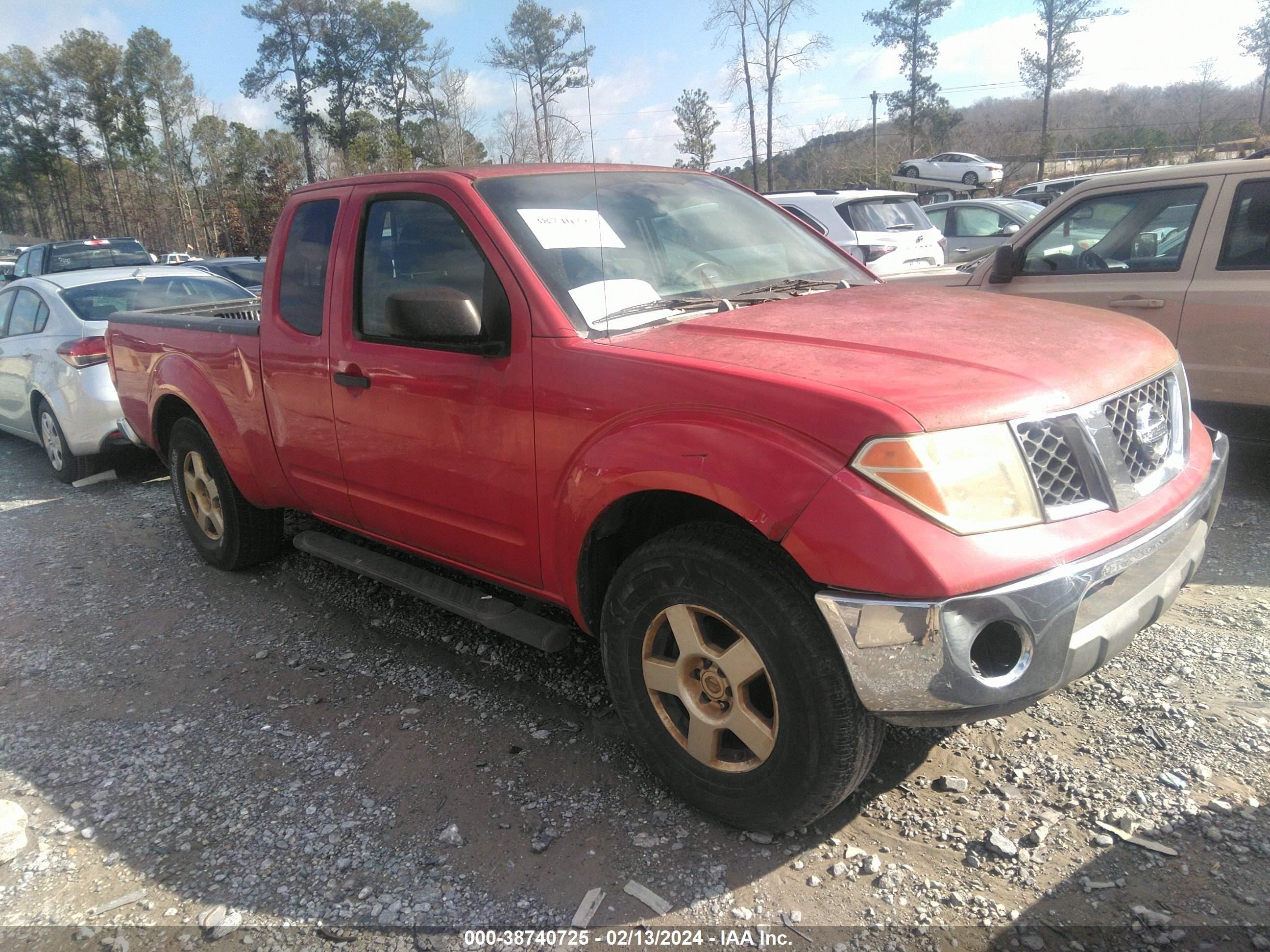 NISSAN NAVARA (FRONTIER) 2007 1n6ad06u17c460535