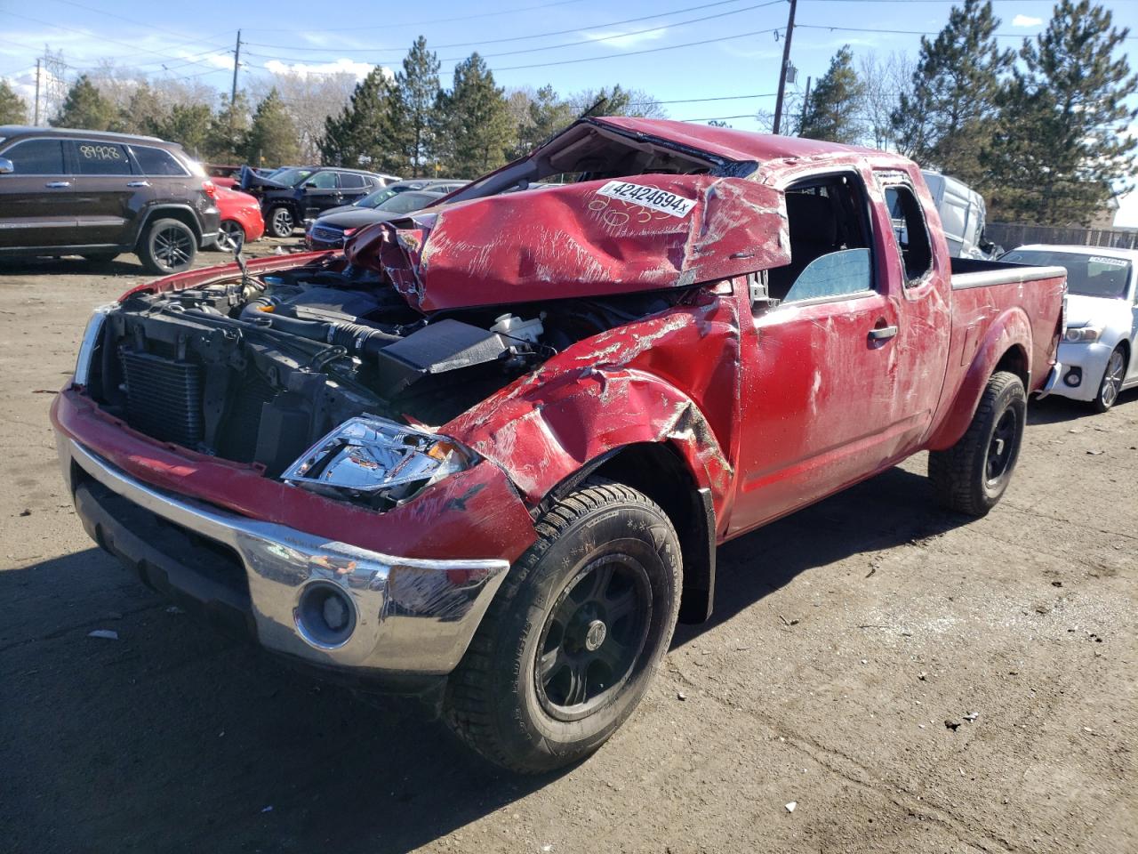 NISSAN NAVARA (FRONTIER) 2007 1n6ad06w47c451331