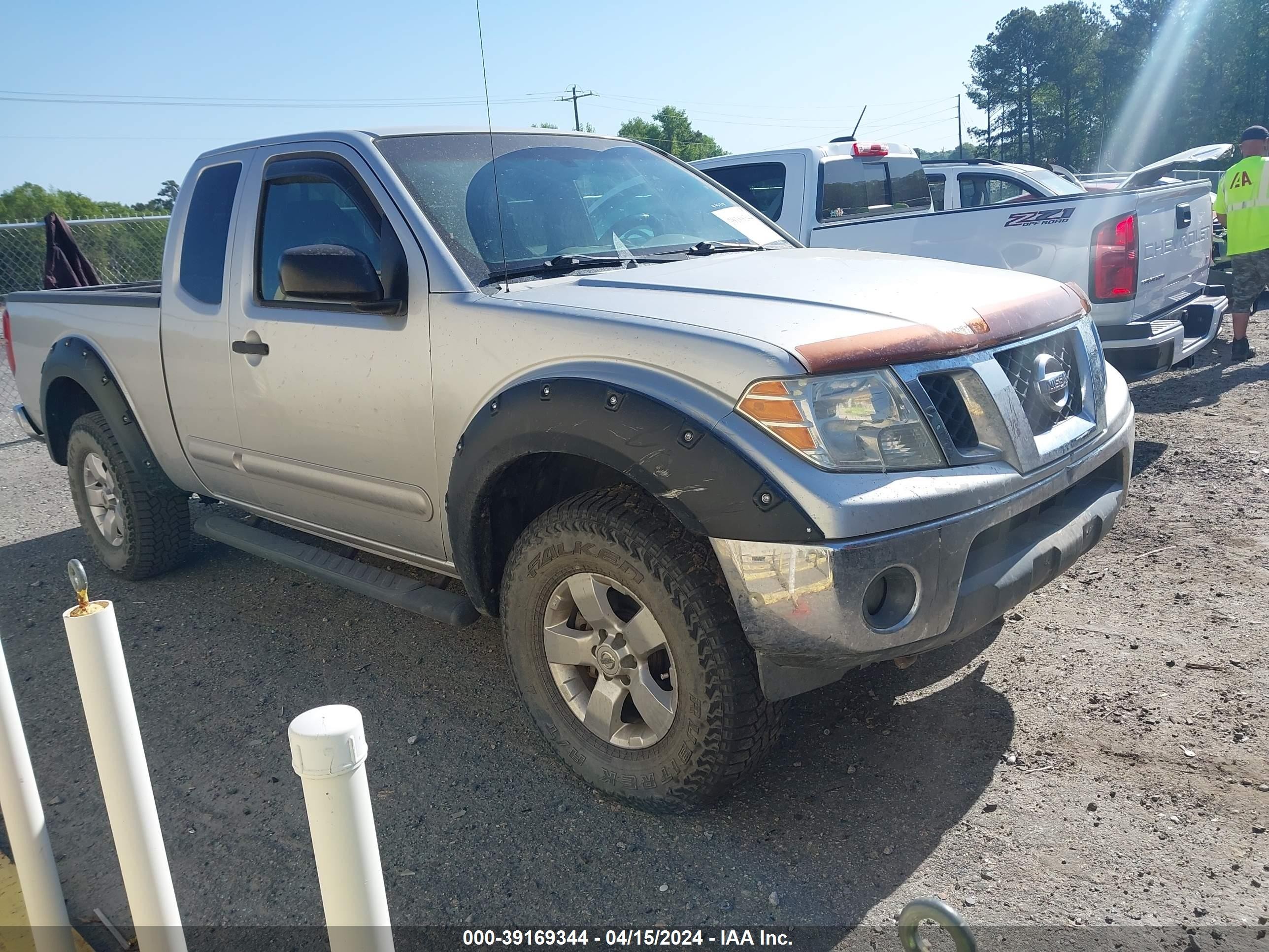 NISSAN NAVARA (FRONTIER) 2009 1n6ad06w49c408160