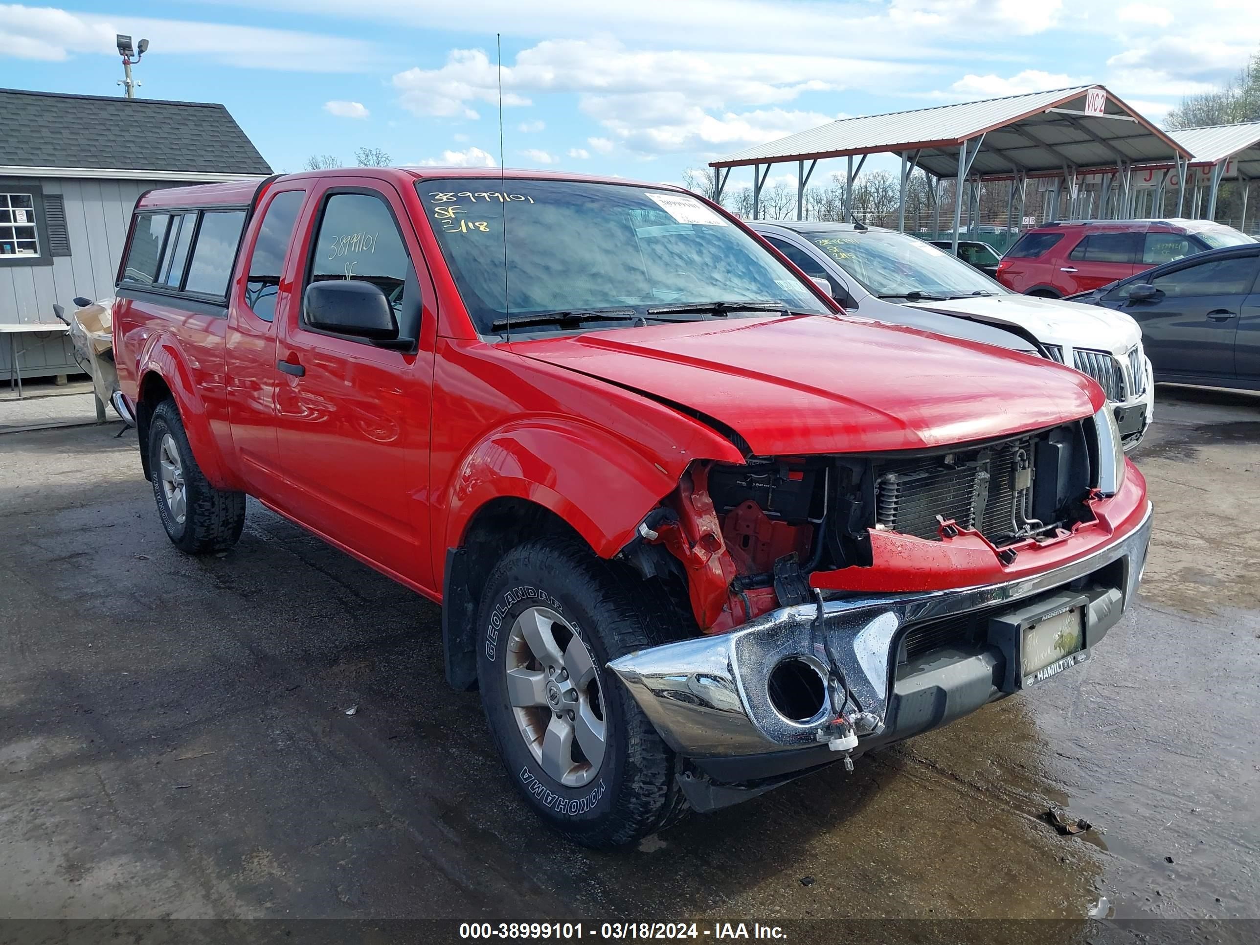 NISSAN NAVARA (FRONTIER) 2009 1n6ad06wx9c426114