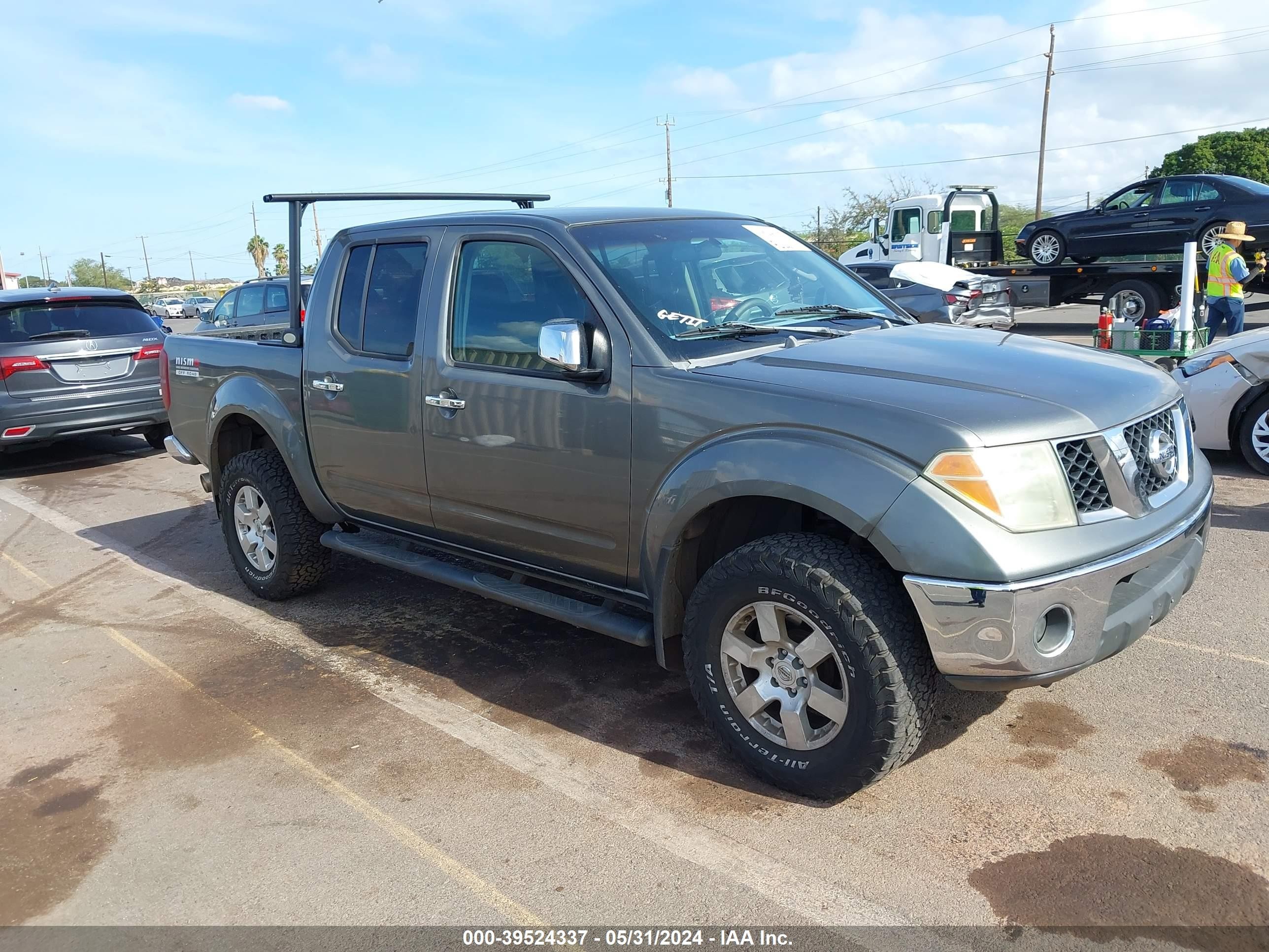 NISSAN NAVARA (FRONTIER) 2007 1n6ad07u37c439491