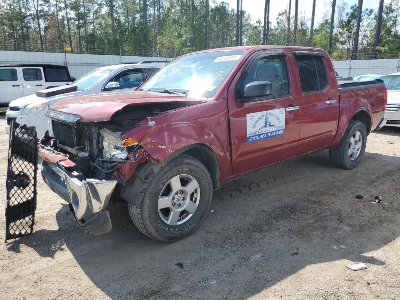 NISSAN NAVARA (FRONTIER) 2008 1n6ad07u58c416361