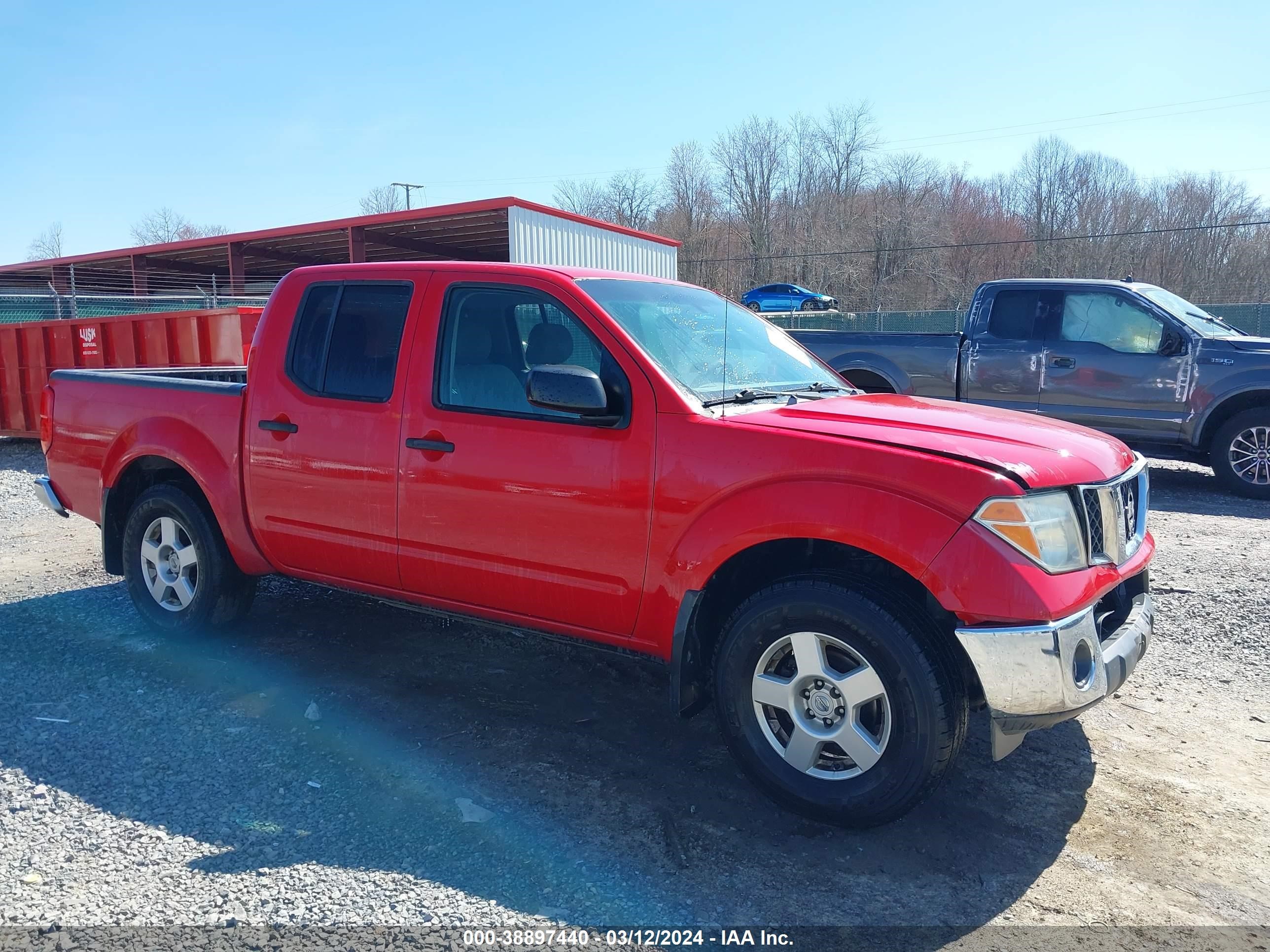 NISSAN NAVARA (FRONTIER) 2008 1n6ad07w38c445651