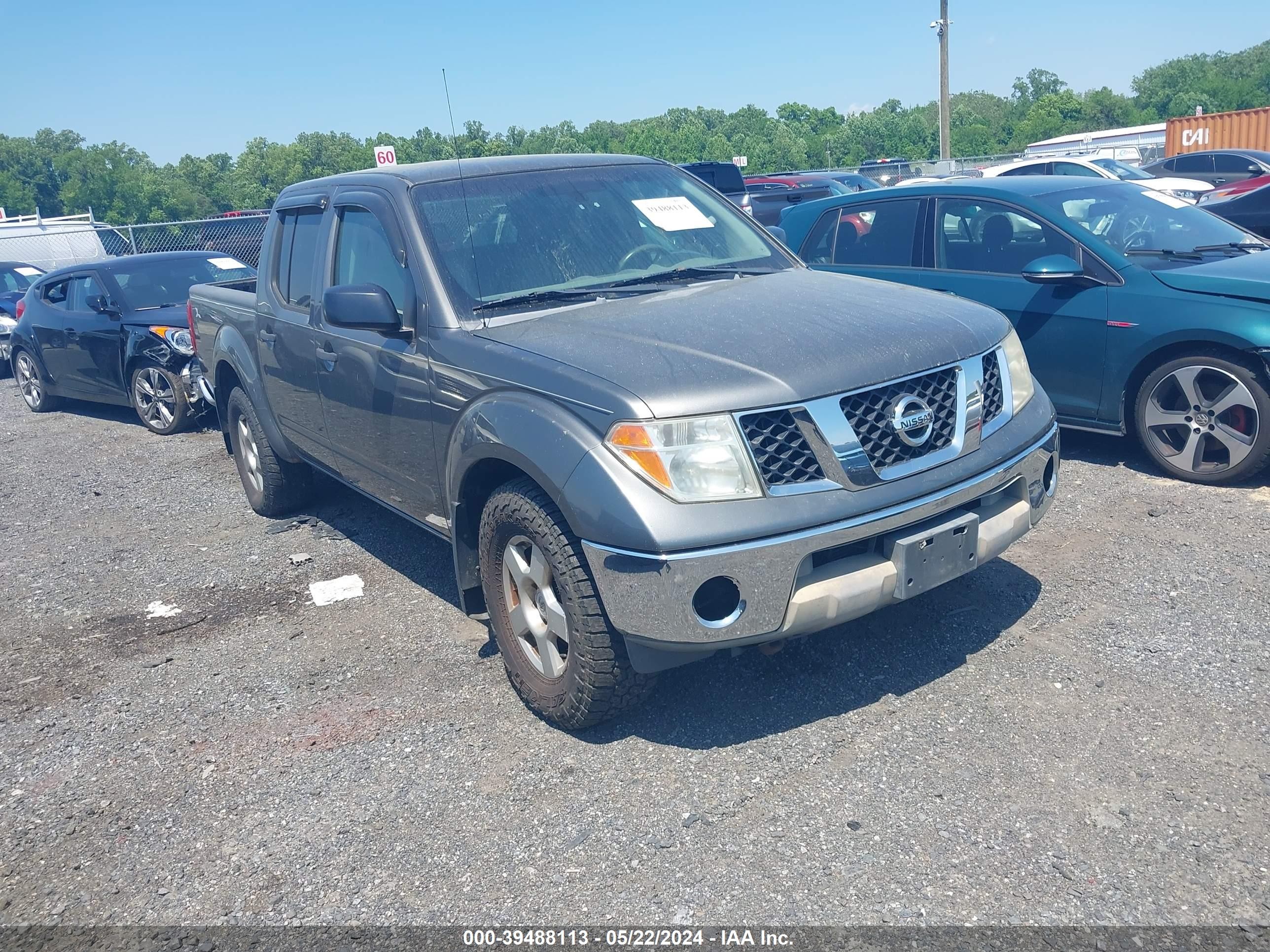 NISSAN NAVARA (FRONTIER) 2008 1n6ad07w68c419576