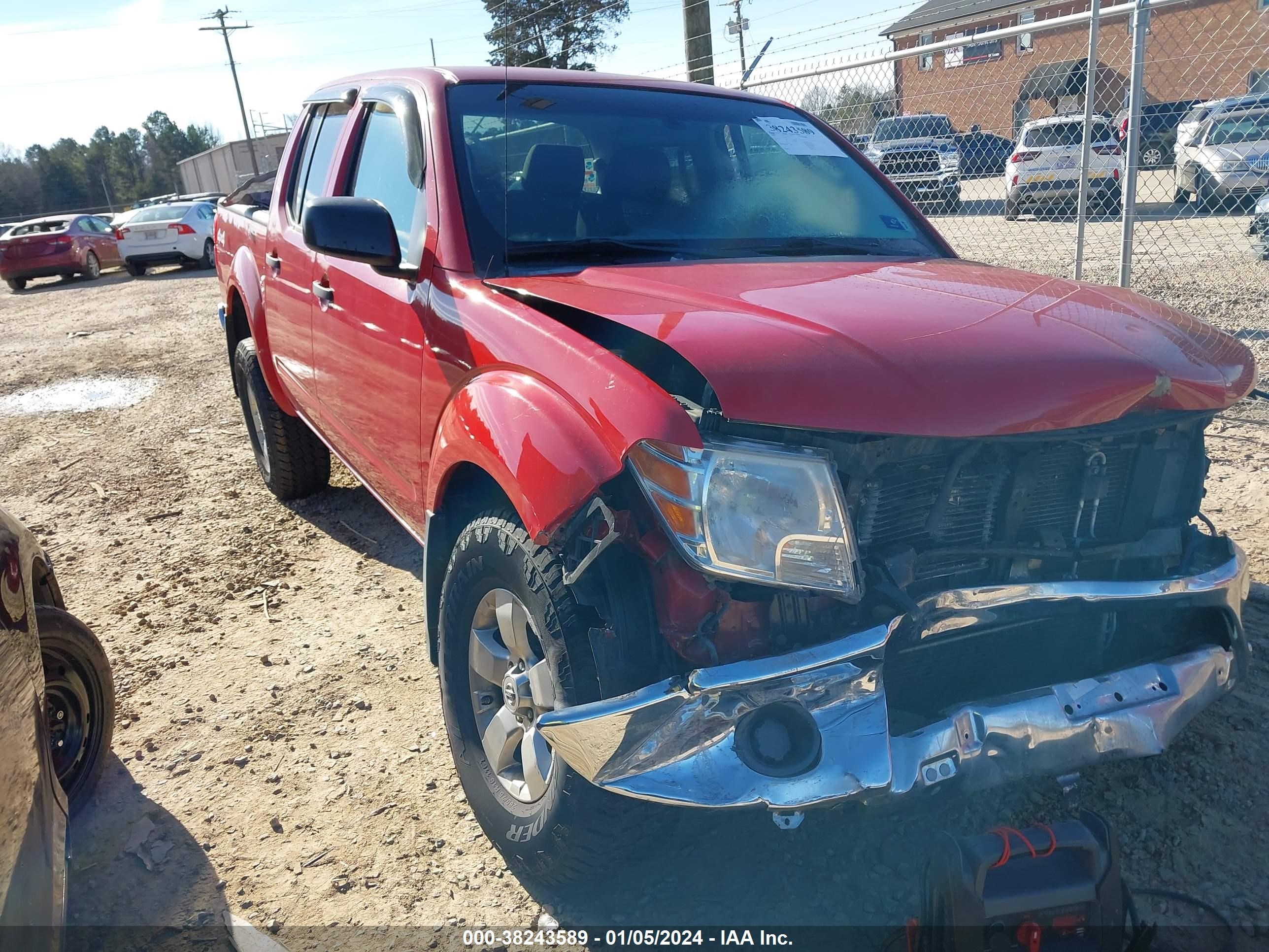 NISSAN NAVARA (FRONTIER) 2009 1n6ad07w79c421225