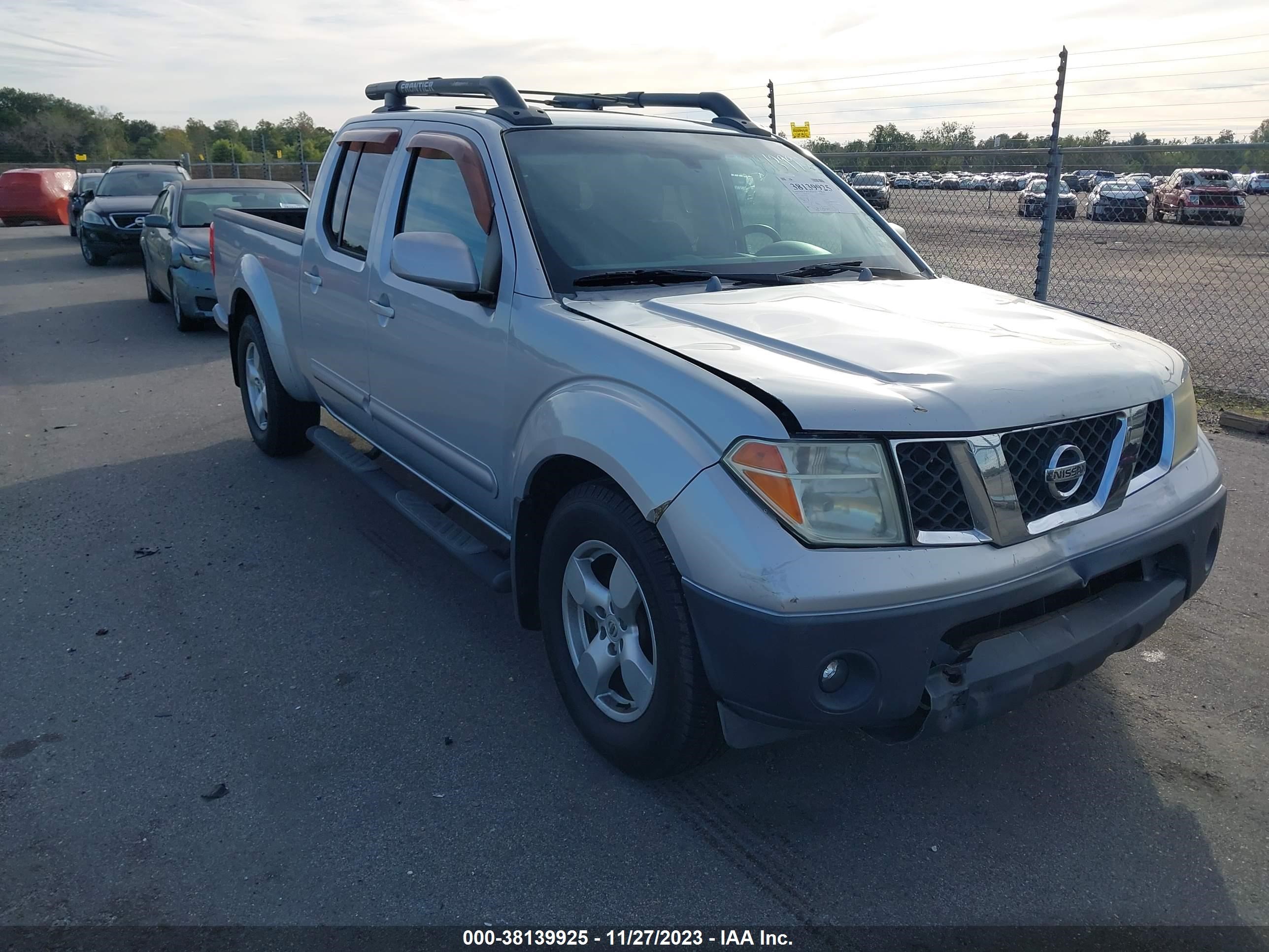 NISSAN NAVARA (FRONTIER) 2007 1n6ad09u77c435019