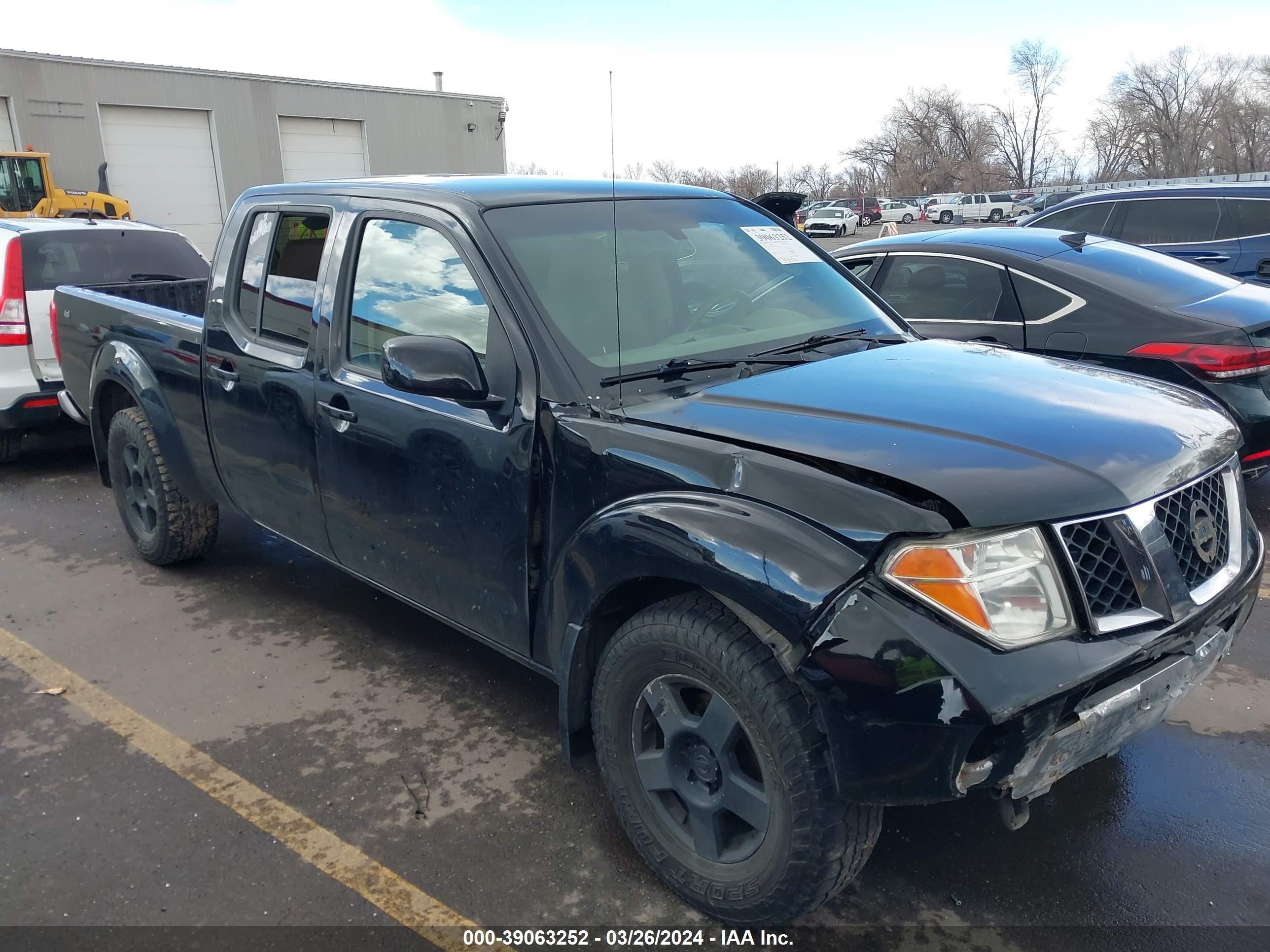 NISSAN NAVARA (FRONTIER) 2008 1n6ad09w18c410121