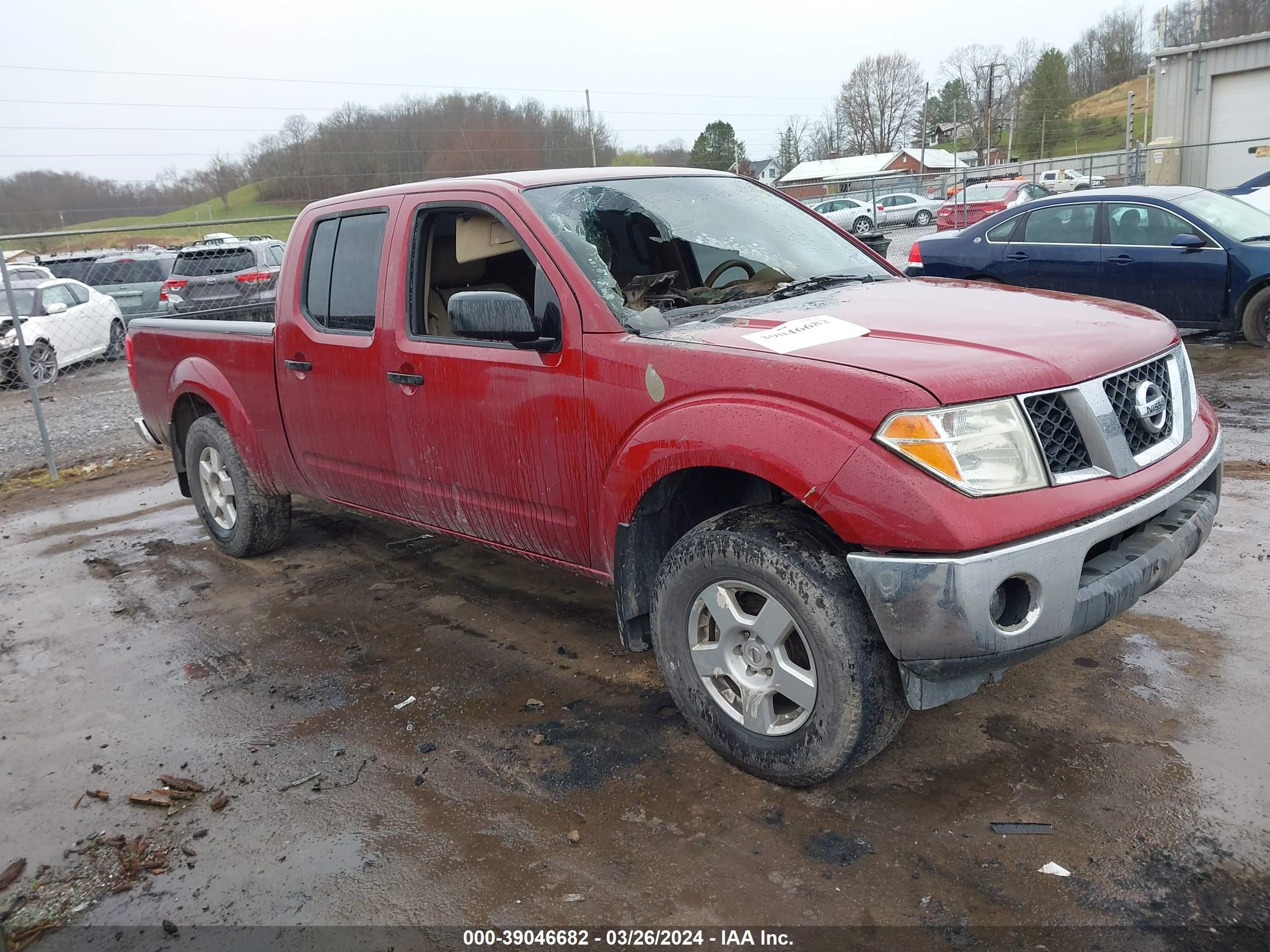 NISSAN NAVARA (FRONTIER) 2007 1n6ad09w97c421561