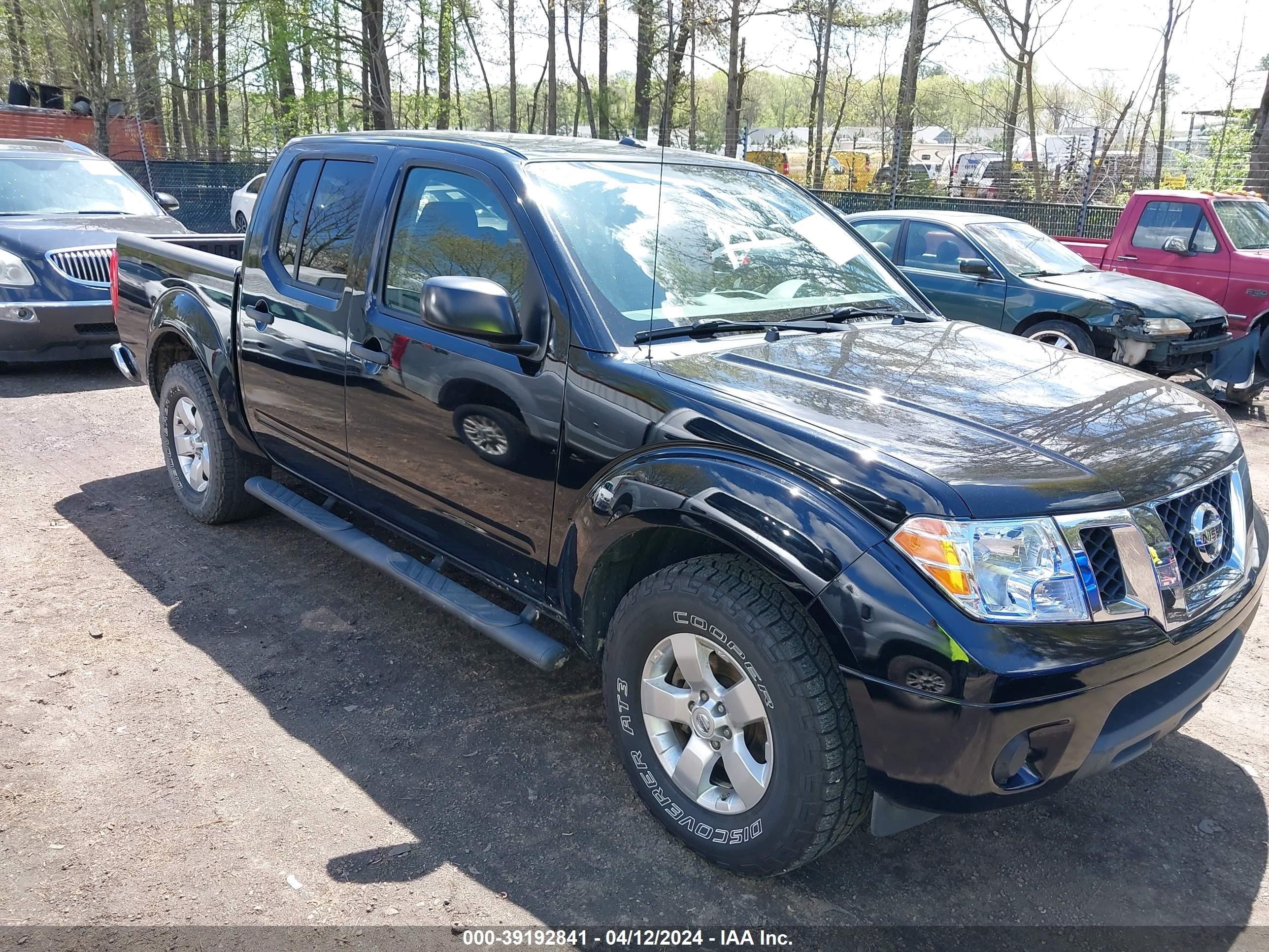 NISSAN NAVARA (FRONTIER) 2012 1n6ad0er0cc483859