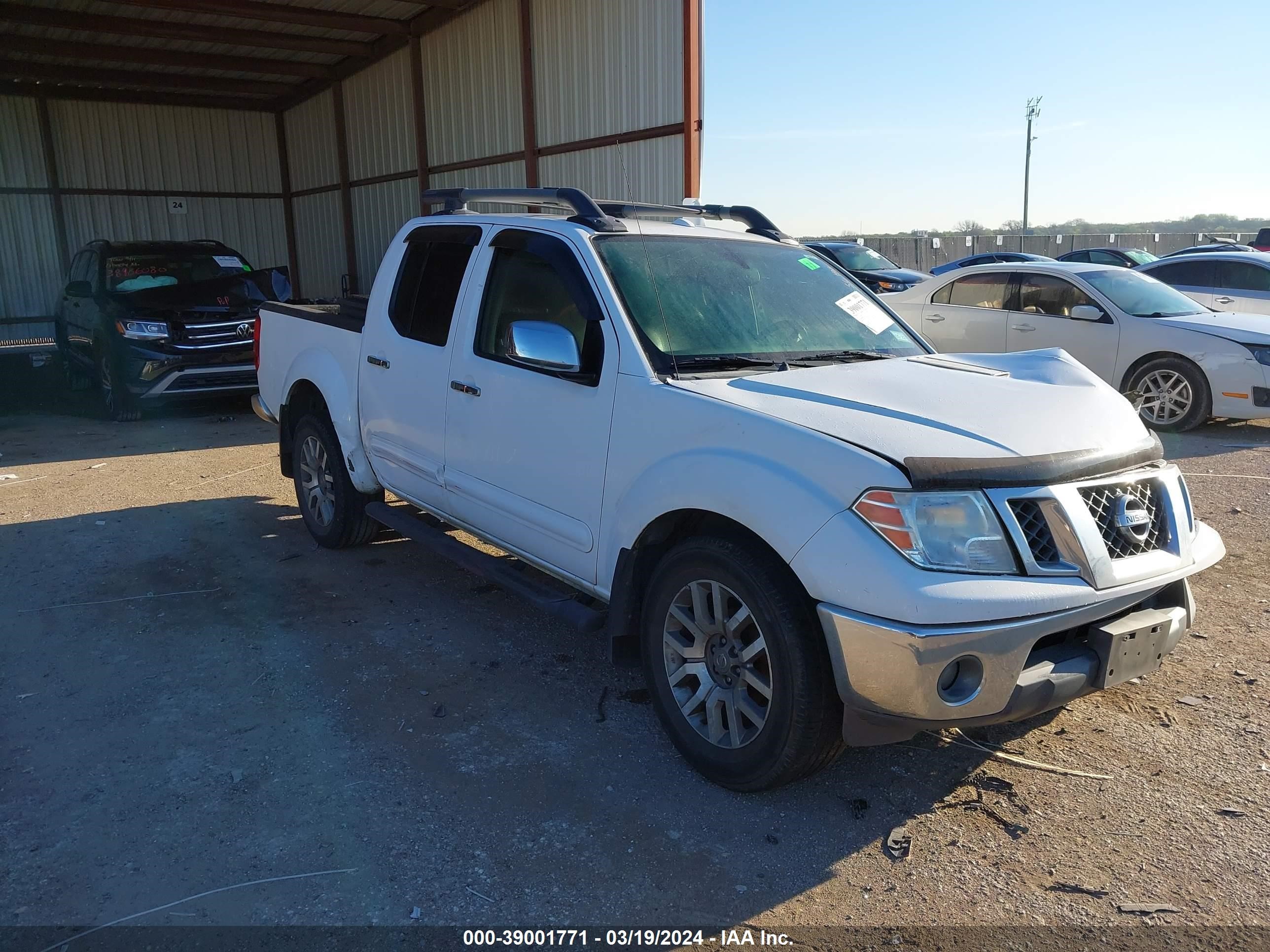 NISSAN NAVARA (FRONTIER) 2012 1n6ad0er6cc471912