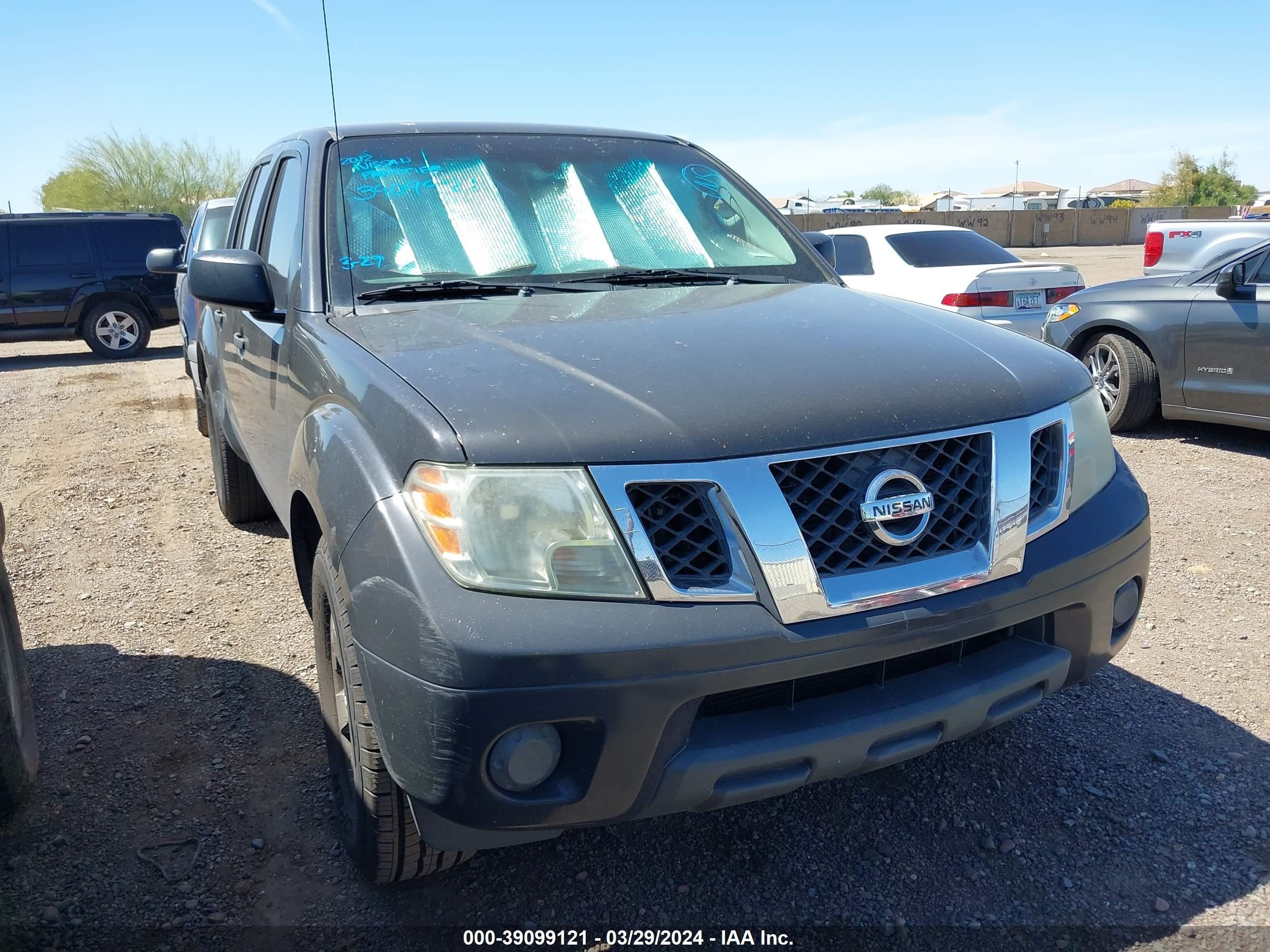 NISSAN NAVARA (FRONTIER) 2012 1n6ad0er6cc483333