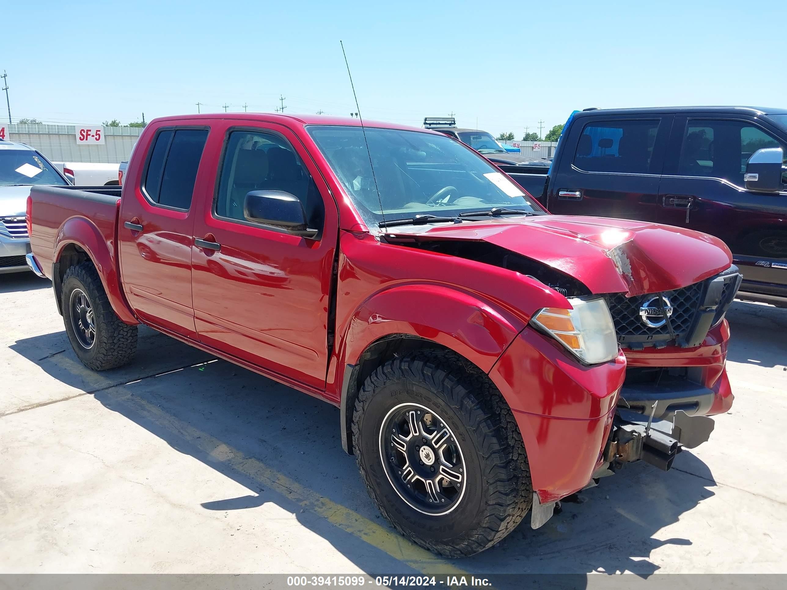 NISSAN NAVARA (FRONTIER) 2012 1n6ad0er7cc443360